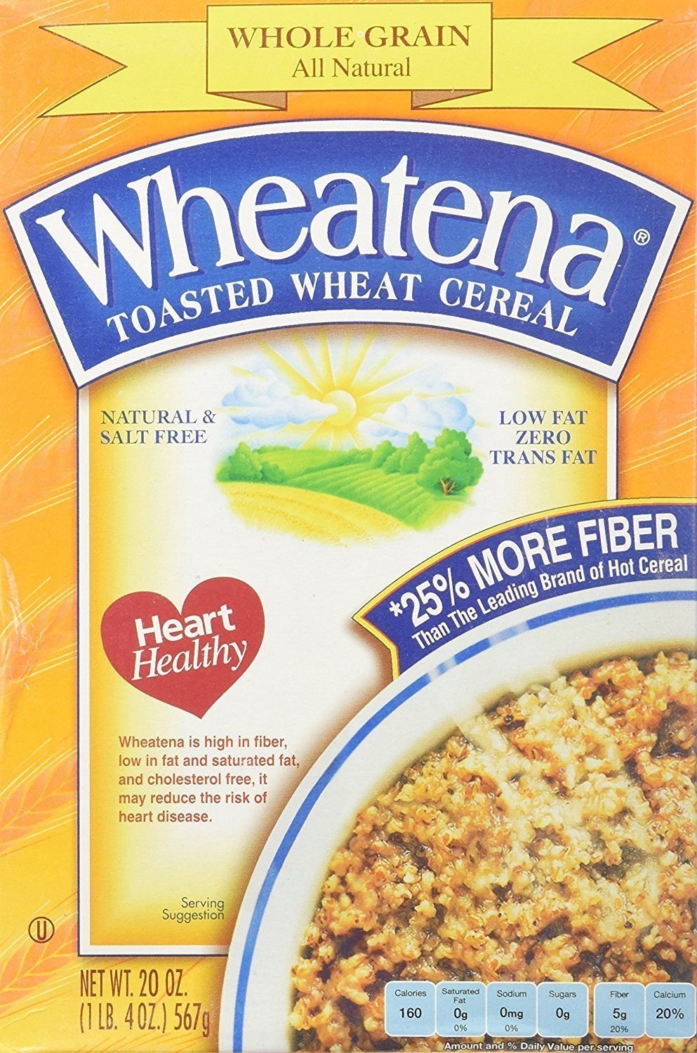 Wheatena Hot Cereal Instant Wheat Cereal