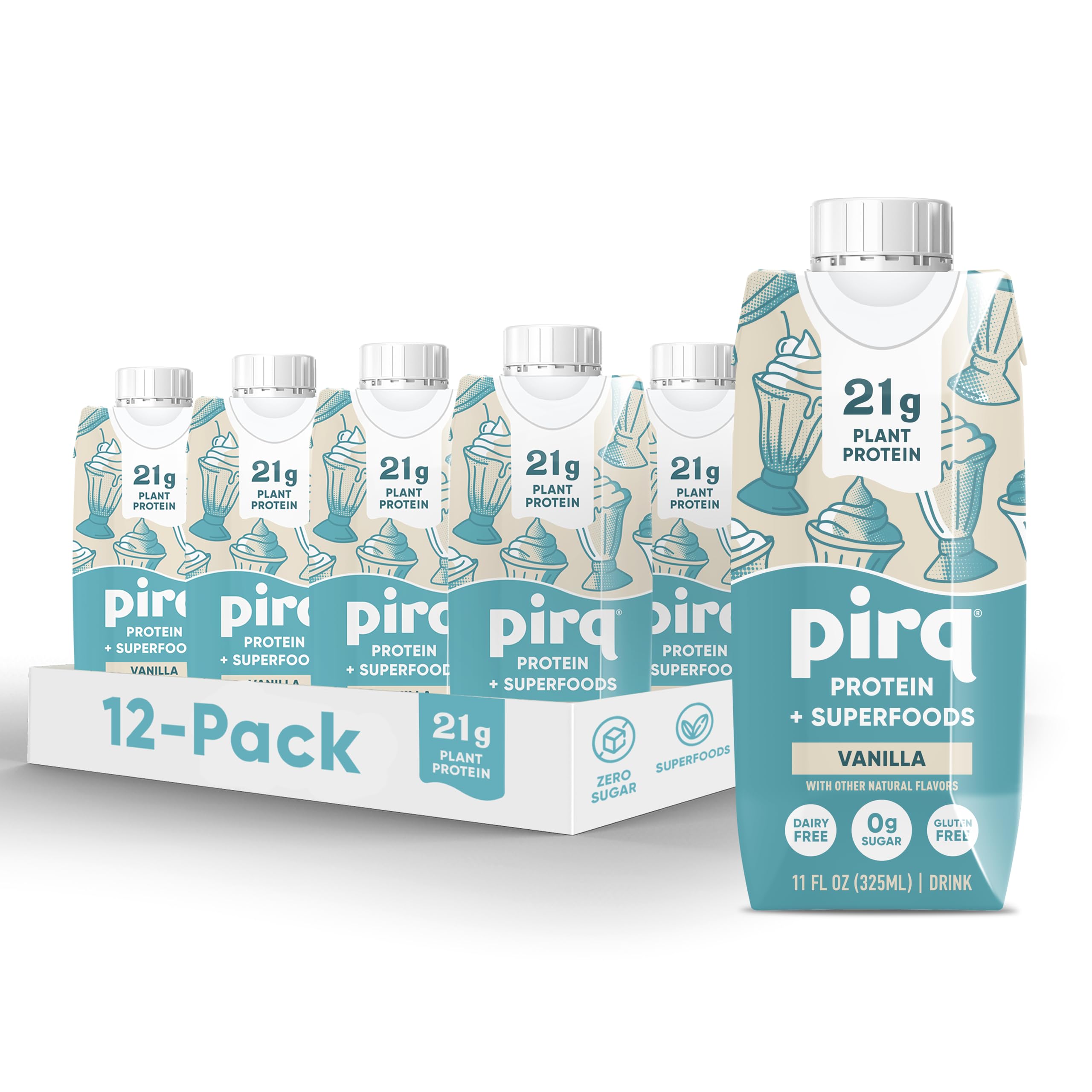 Pirq Plant Protein Ready To Drink Vanilla