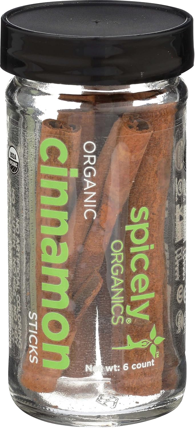 SPICELY ORGANIC (Pack of 9) Spicely Organics Cinnamon Sticks 6 Pieces