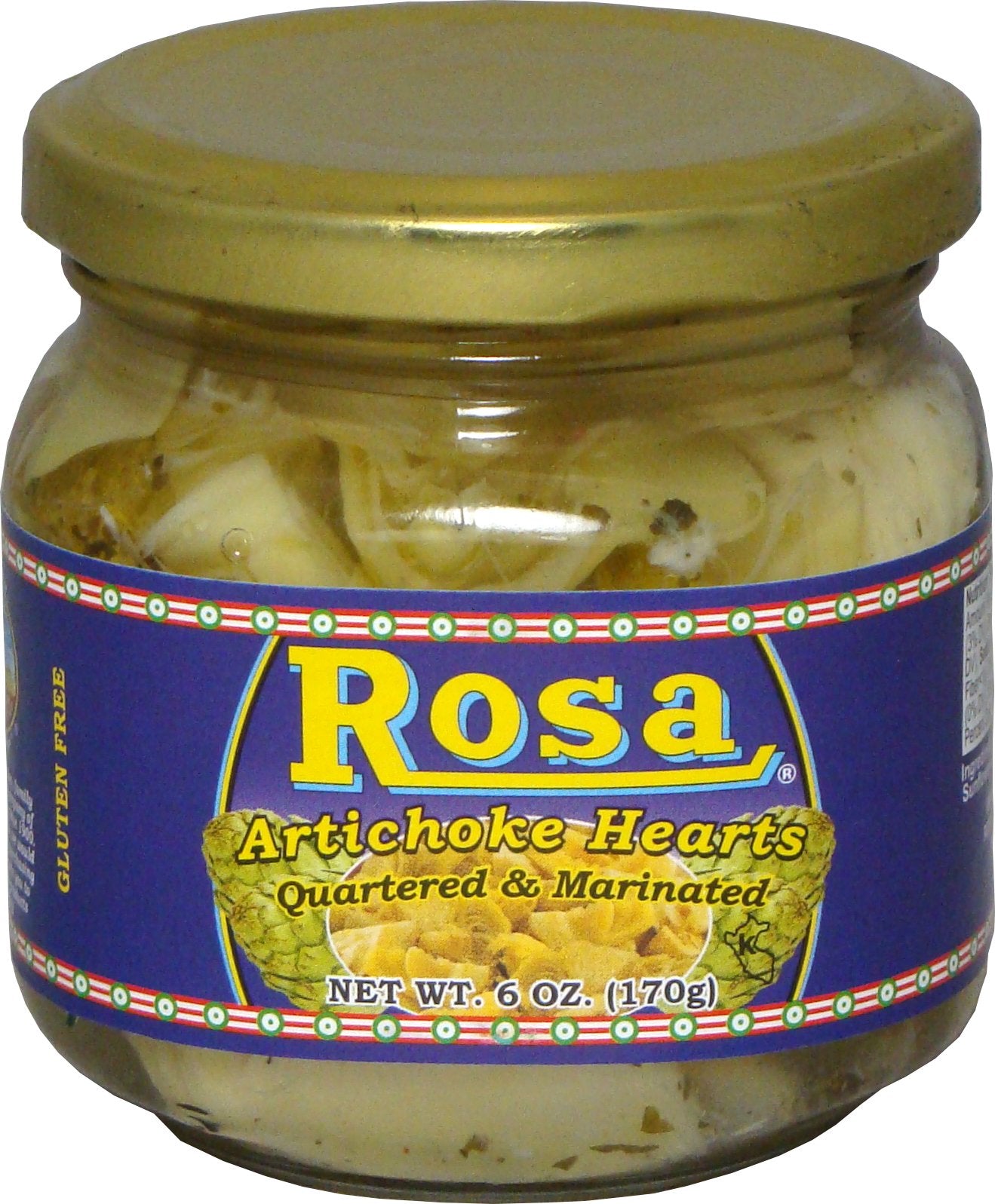 Rosa Artichoke Hearts Quartered Canned Vegetables