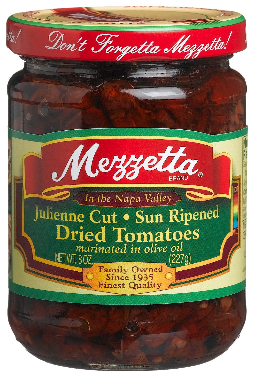 Mezzetta Tomato Sundried Oil Julienne Pickled & Marinated