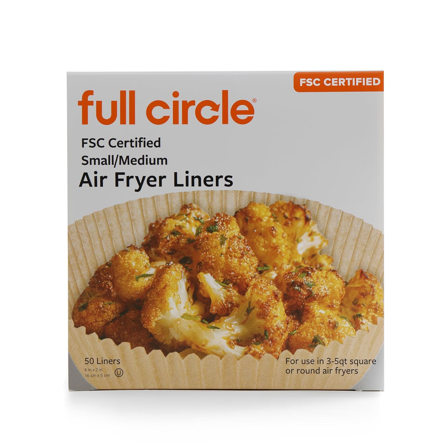 Full Circle Home Liner Air Fryer 50 Pack