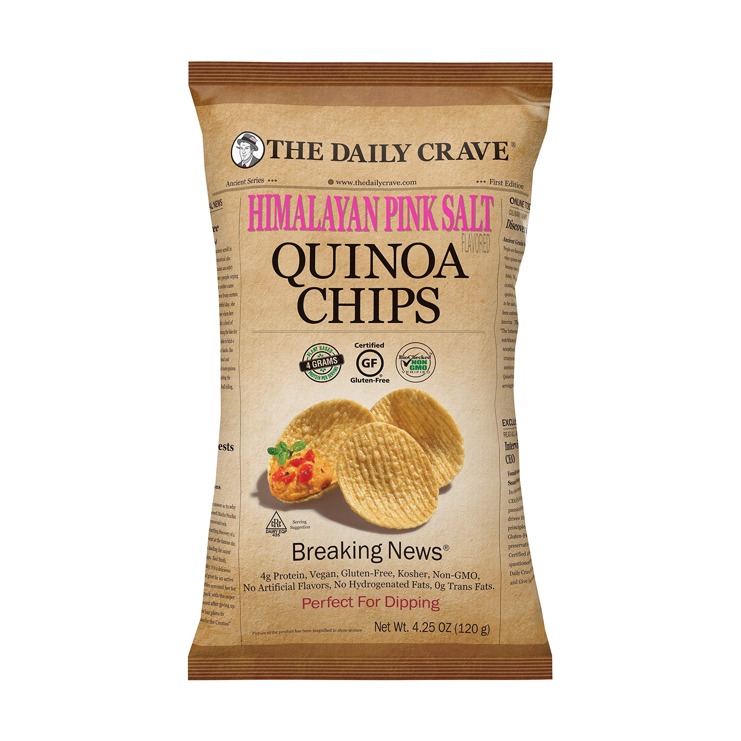 The Daily Crave Chip Quinoa Himalayan Pink Sea Salt