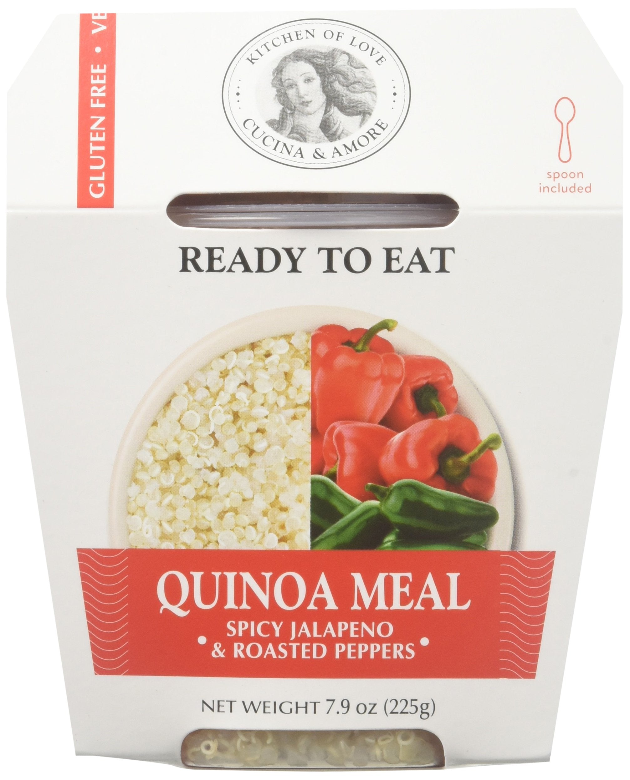 KITCHEN AND LOV (Pack of 18) Cucina & Amore Kitchen and Love Quinoa Meal Spicy Jalapeno 7.9 Oz