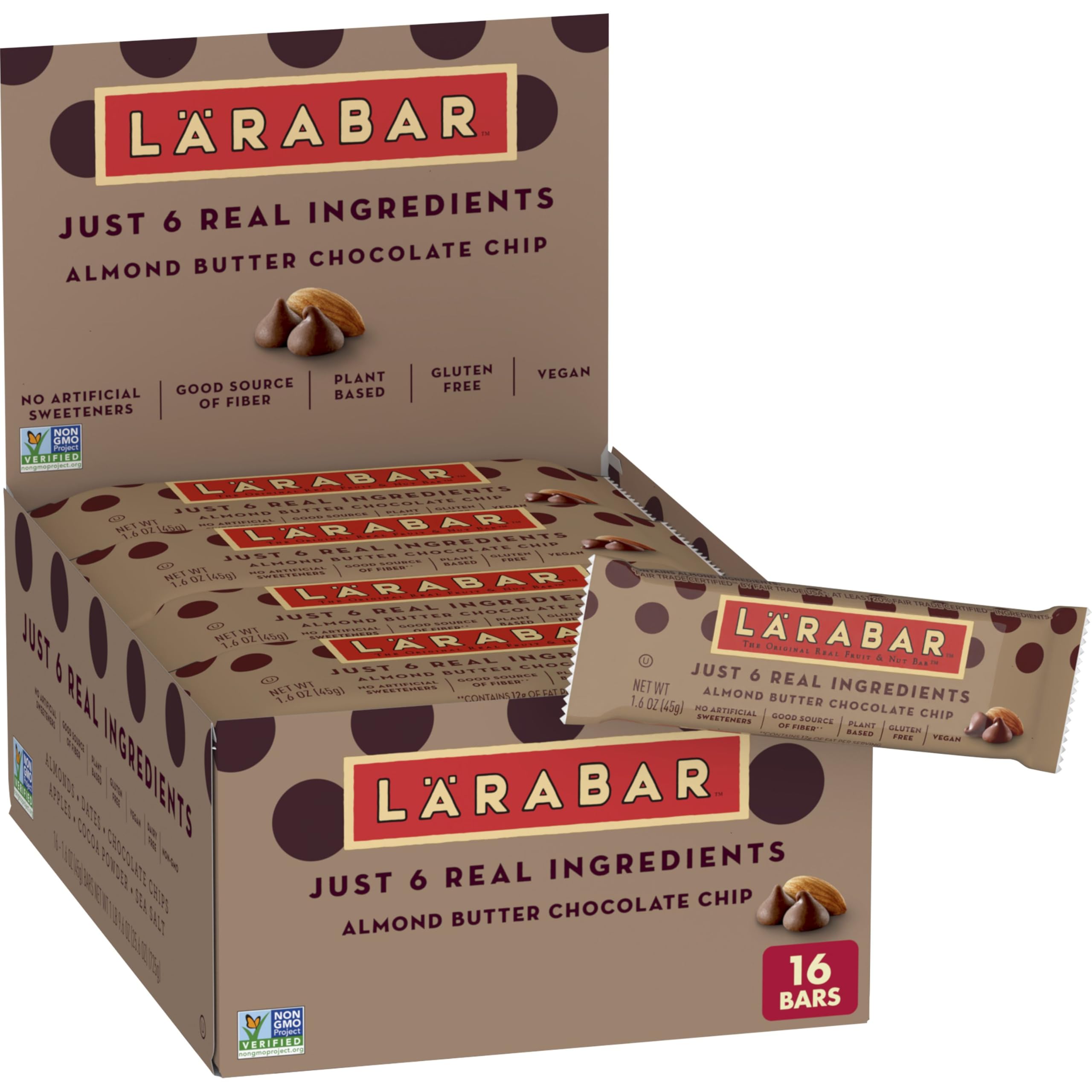 Larabar LÄRabar Almond Butter Chocolate Chip Nutritional Bar