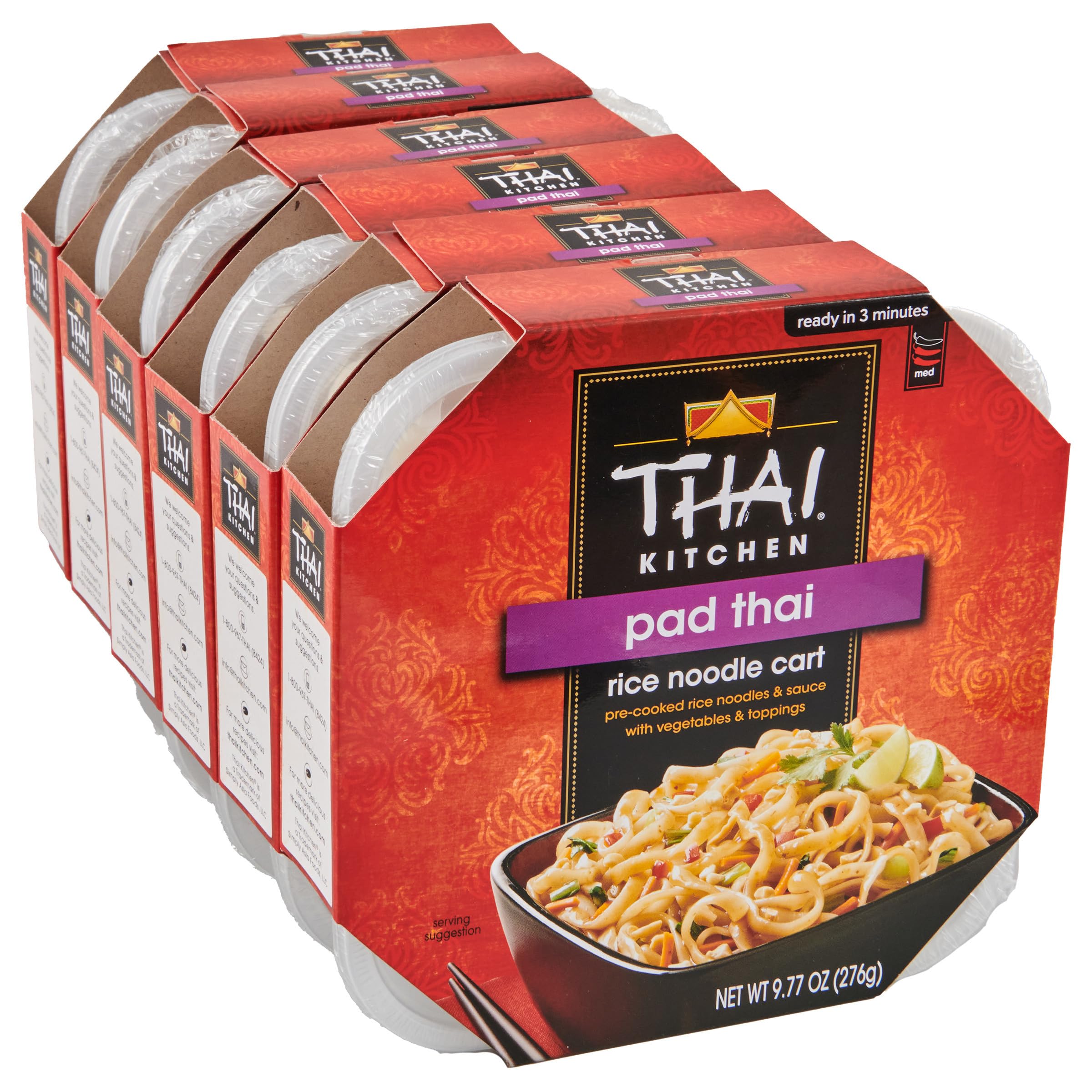 Thai Kitchen Pad Thai Noodle Rice Soup Chili Broth Seasoning