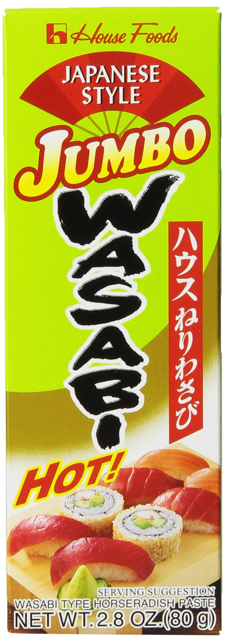 House Foods Wasabi Seasoning Tube