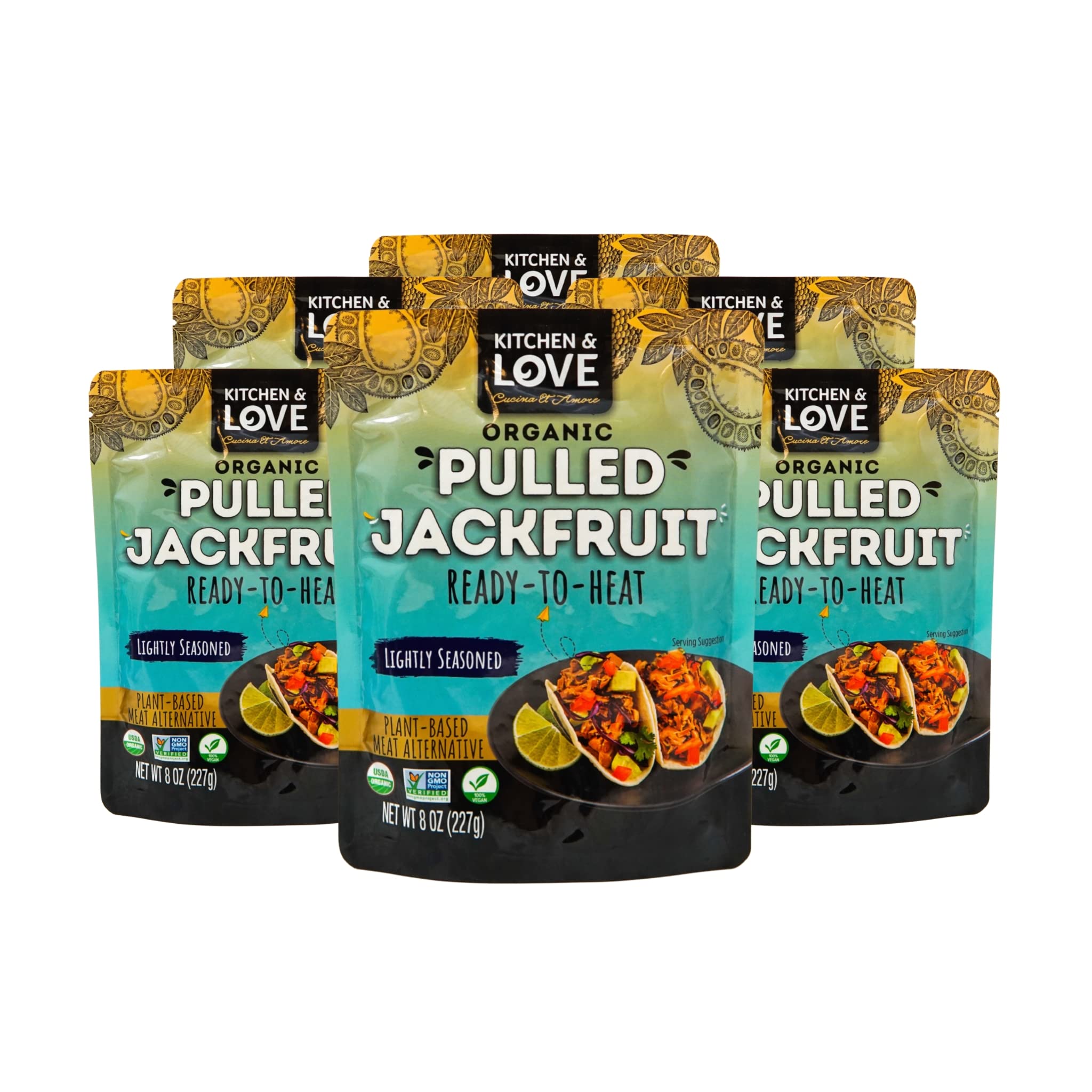 Kitchen And Love Meal Jackfruit Lightly Seasoned