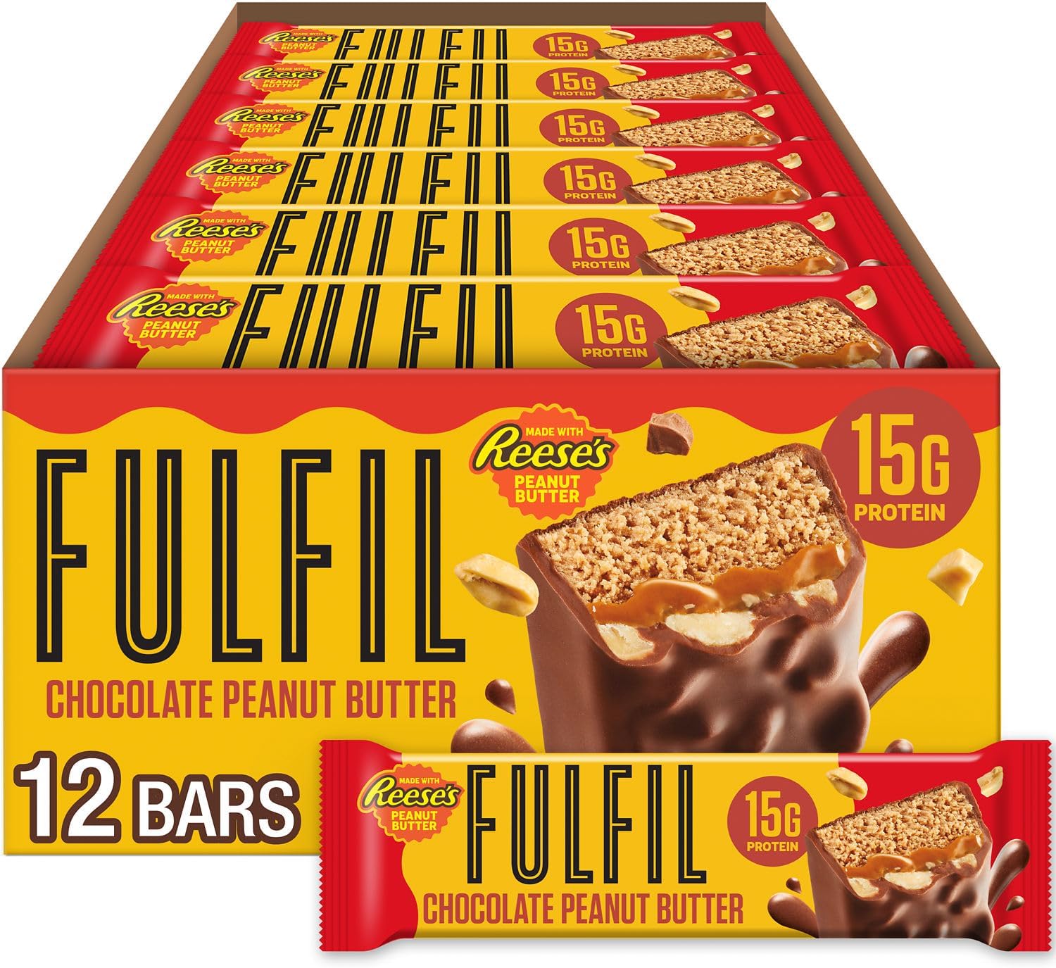 Fulfil Bar Reeses Chocolate Peanut Butter