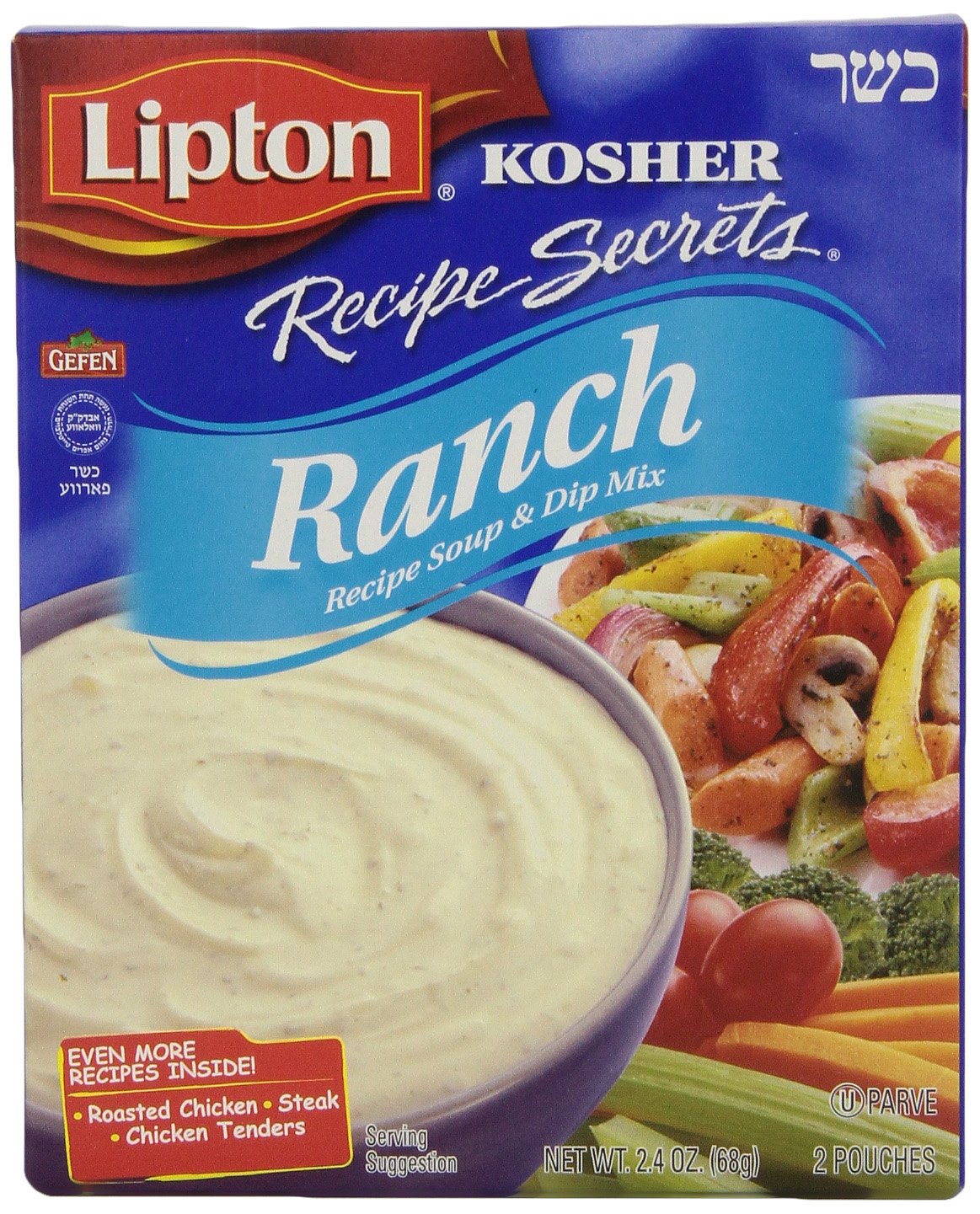 Lipton - Kosher Lipton Recipe Secrets, Ranch Soup & Dip Mix