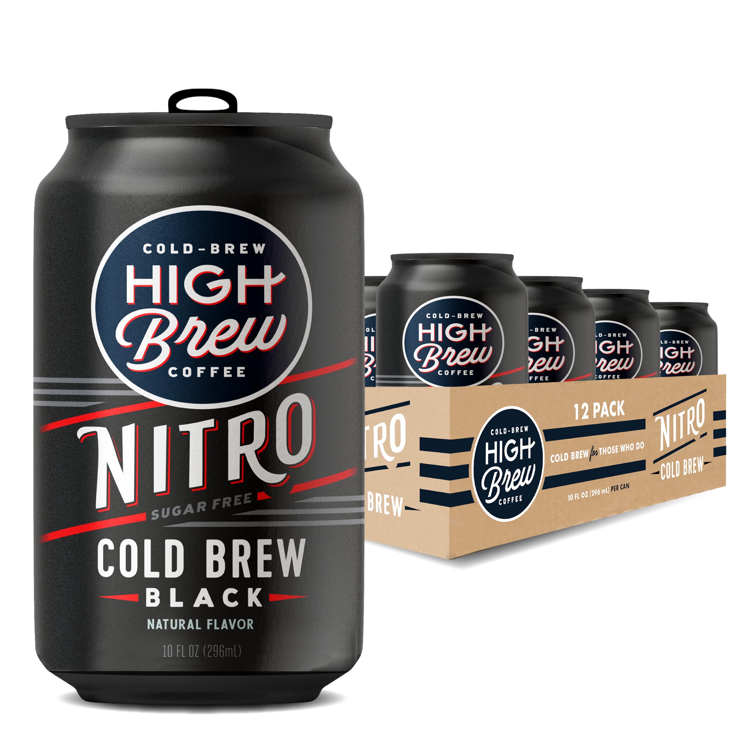 High Brew Coffee Nitro Black RTD Beverage