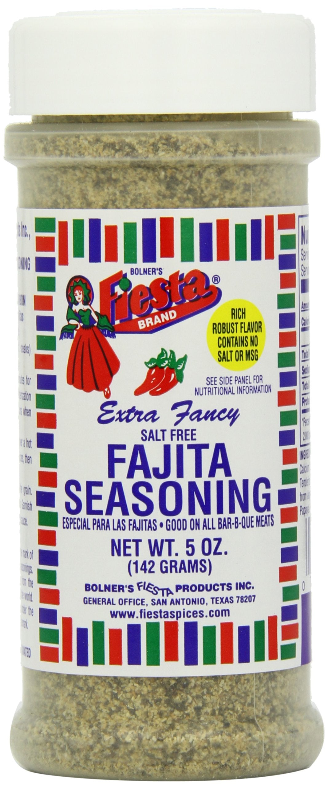 Fiesta Bolner's Fiesta Fajita Seasoning Blend Fiesta Fajita Seasoning