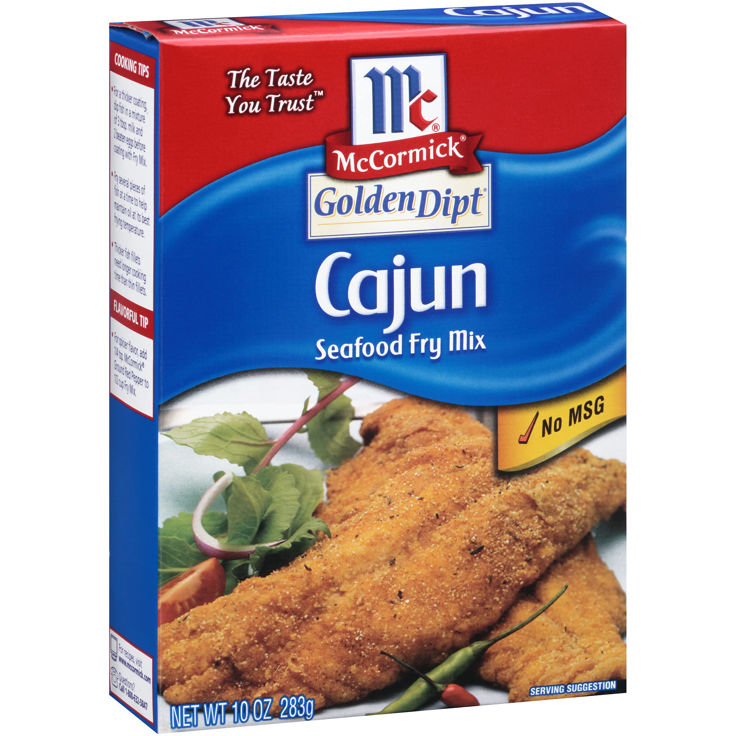 Golden Dipt McCormick Golden Dipped Fish Fry Coating Mix Cajun Style
