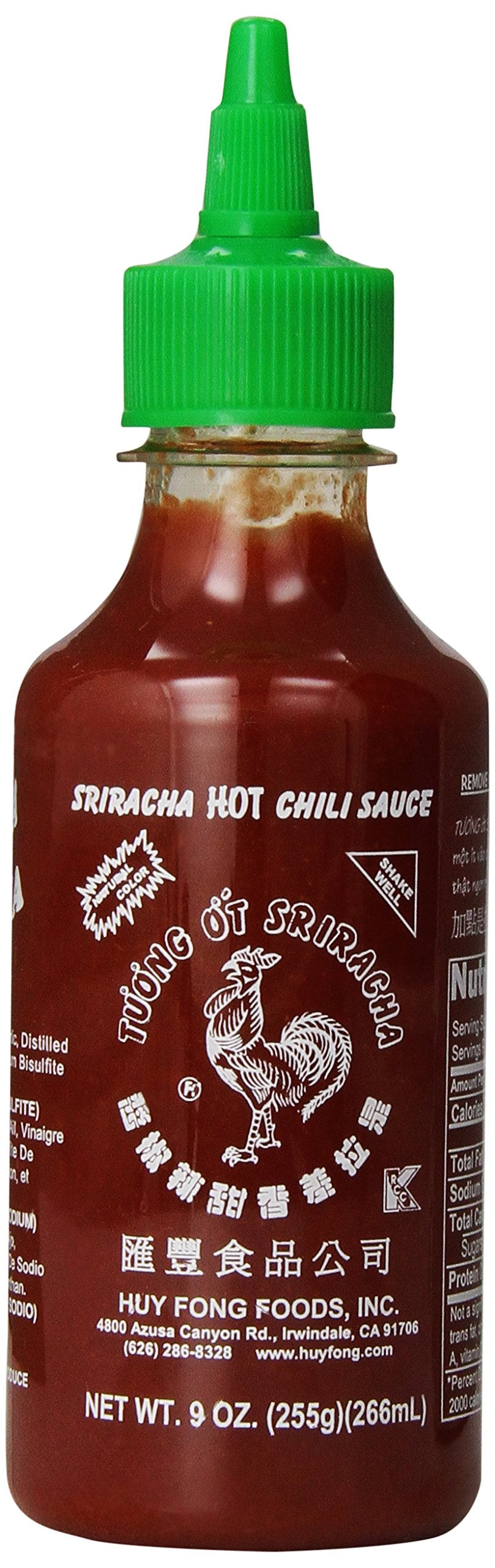 Huy Fong Sriracha Chili Hot Sauce