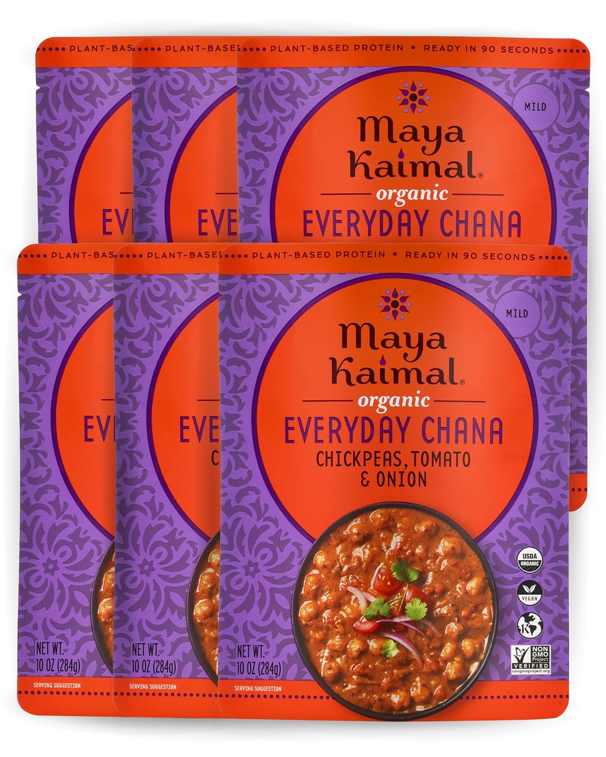 Maya Kaimal Everyday Chana Tomato Onion