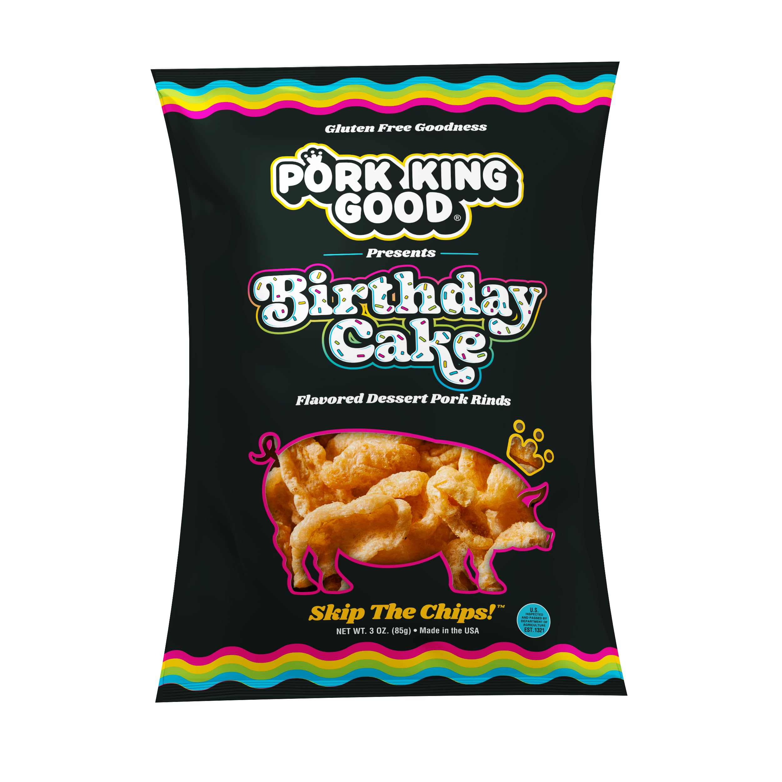 Pork King Good Pork Rinds Pork Birthday Cake