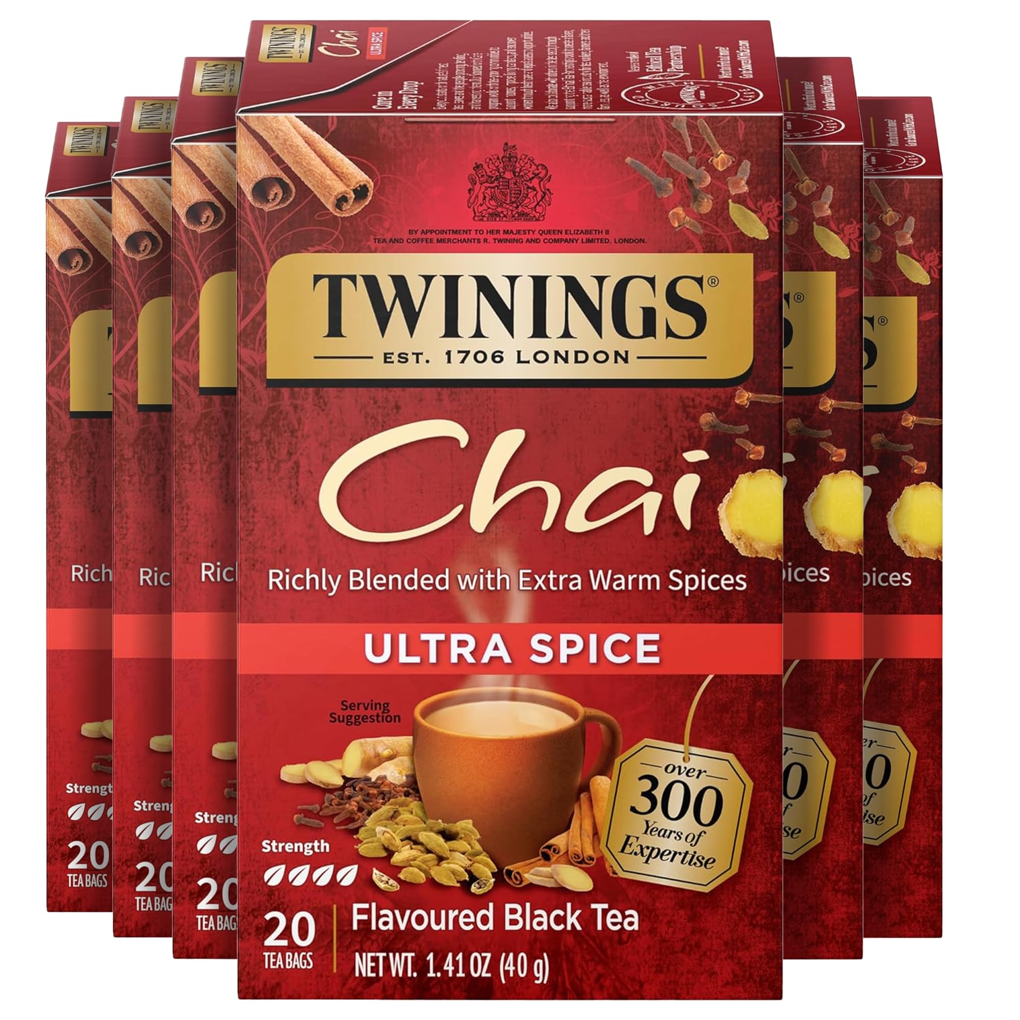 Twining Tea Twinings Chai Ultra Spice Tea Bags 20 bag