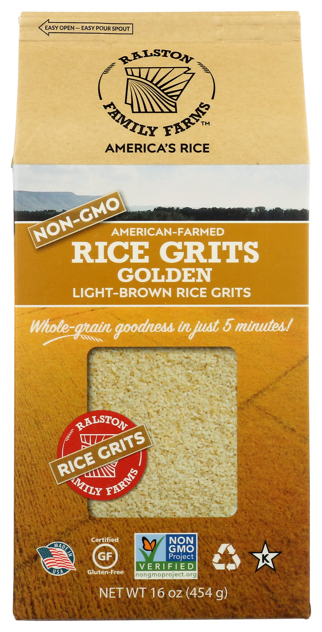 RALSTON FAMILY (Pack Of 18) Ralston Family Farms Grits Rice Golden 16 Oz