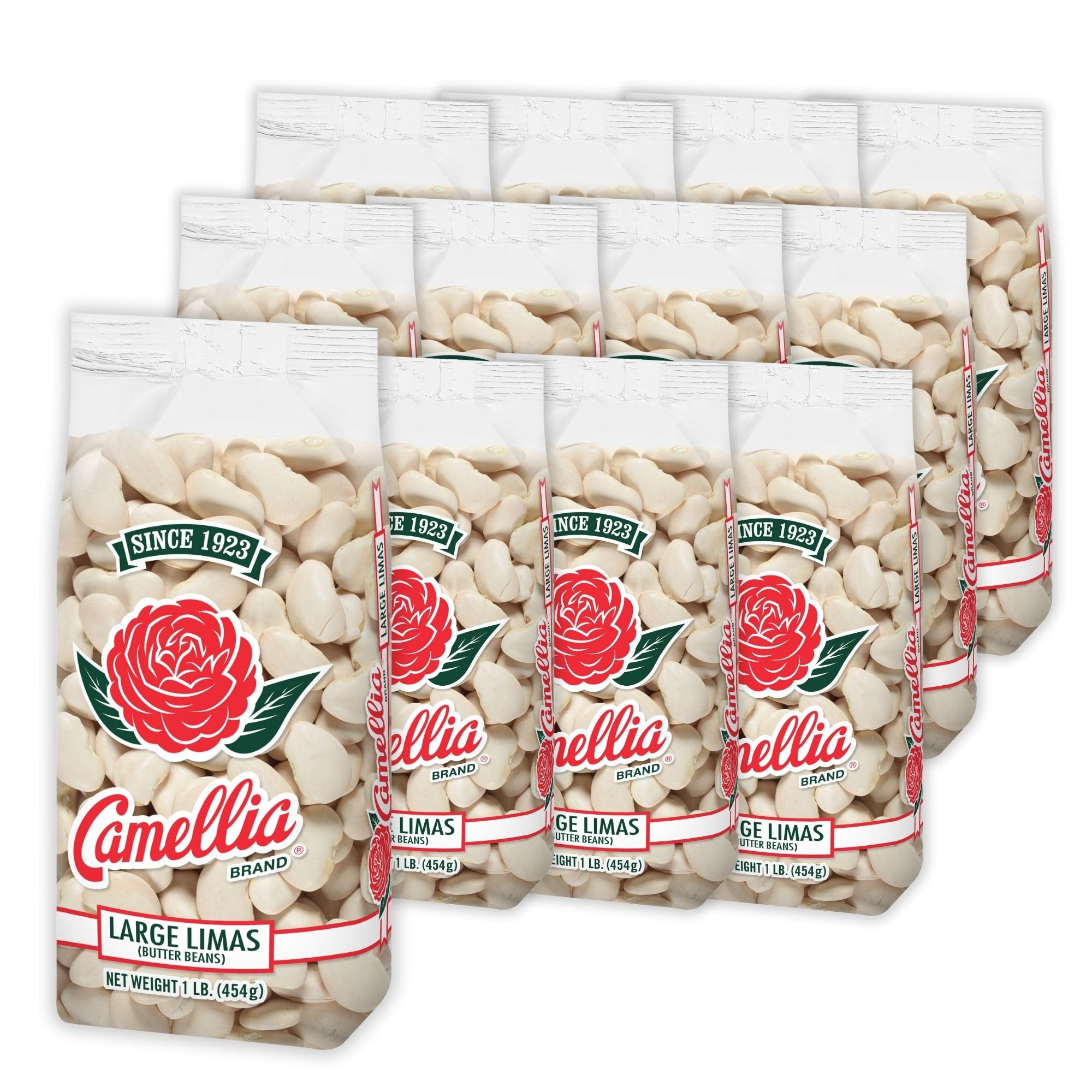 Camellia Brand Dried Lima Beans Large Package
