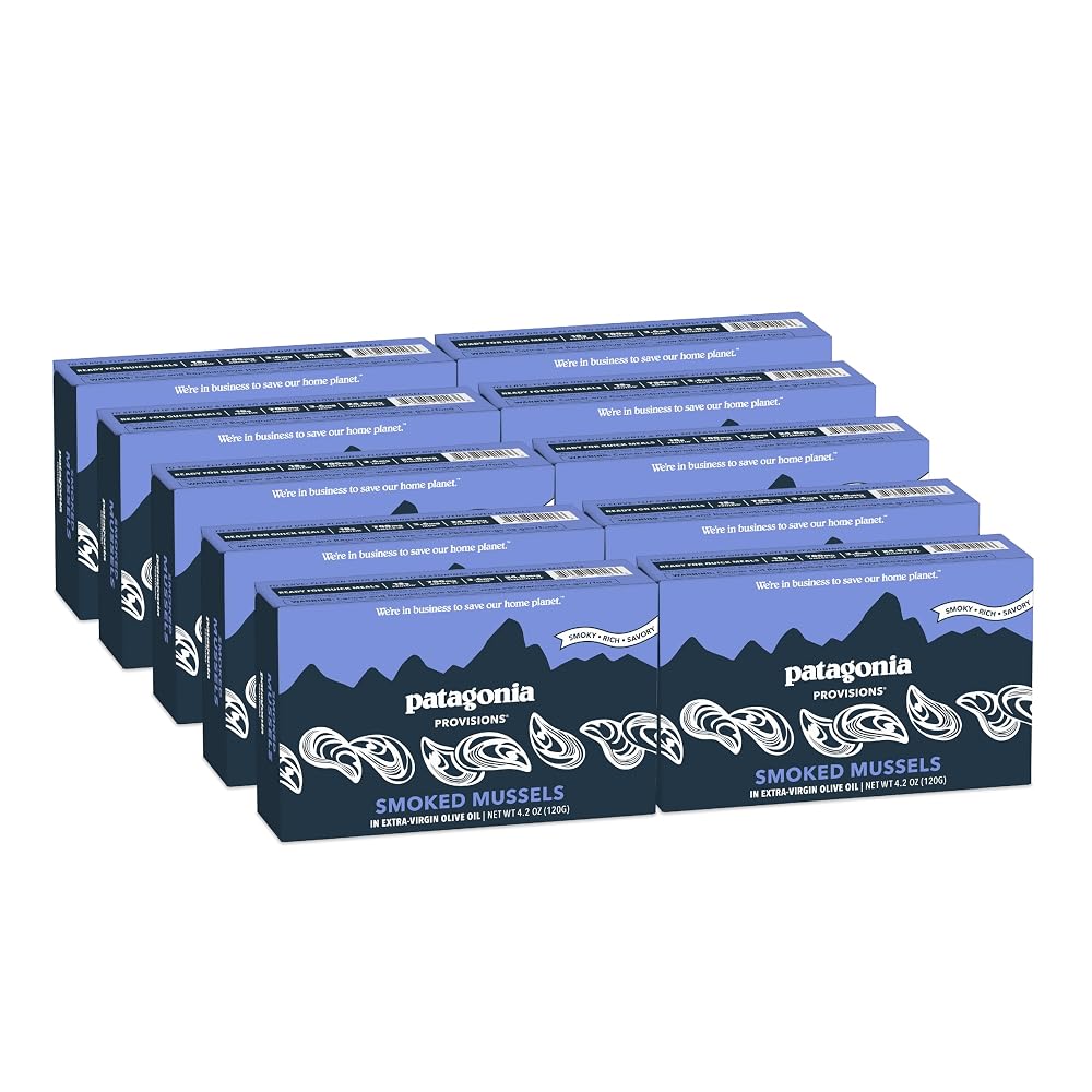Patagonia Provisions Smoked Mussels