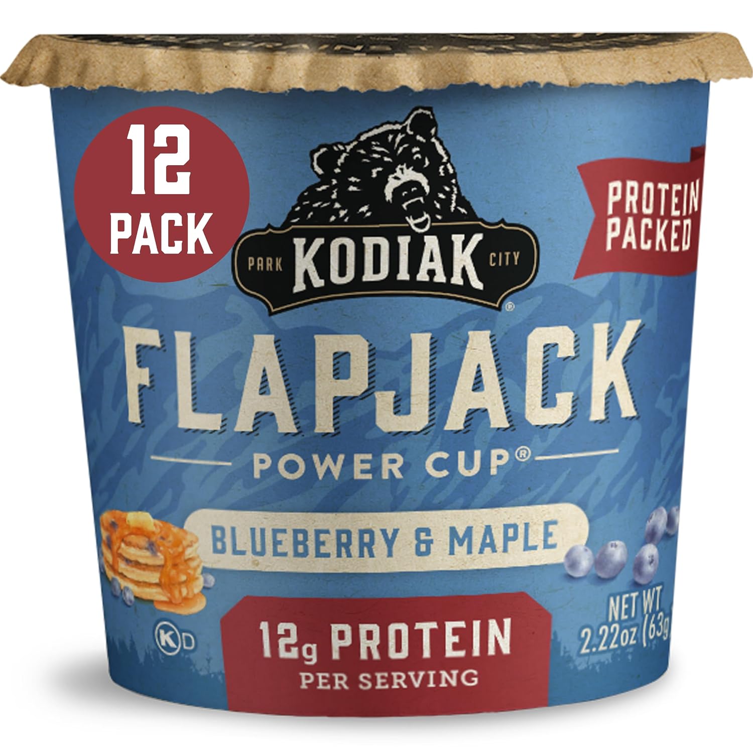 Kodiak Cakes Mix Flapjack Cup Blueberry Maple