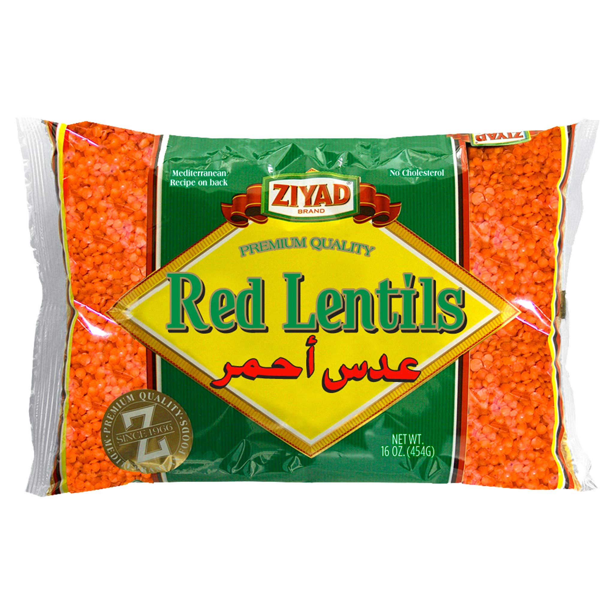 ZIYAD (Pack of 18) Ziyad Bean Red Lentils 16 Oz