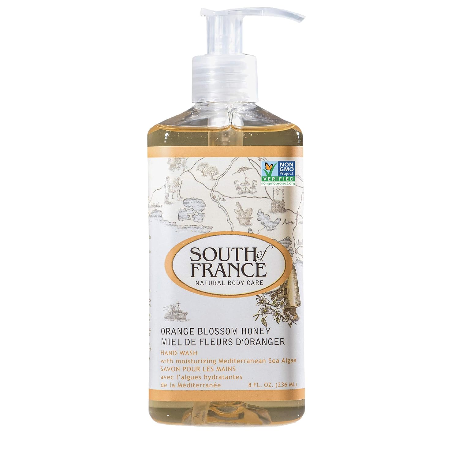 SOUTH OF FRANCE (Pack Of 18) South Of France Hand Soap Orange Balm Honey 8 Fl Oz