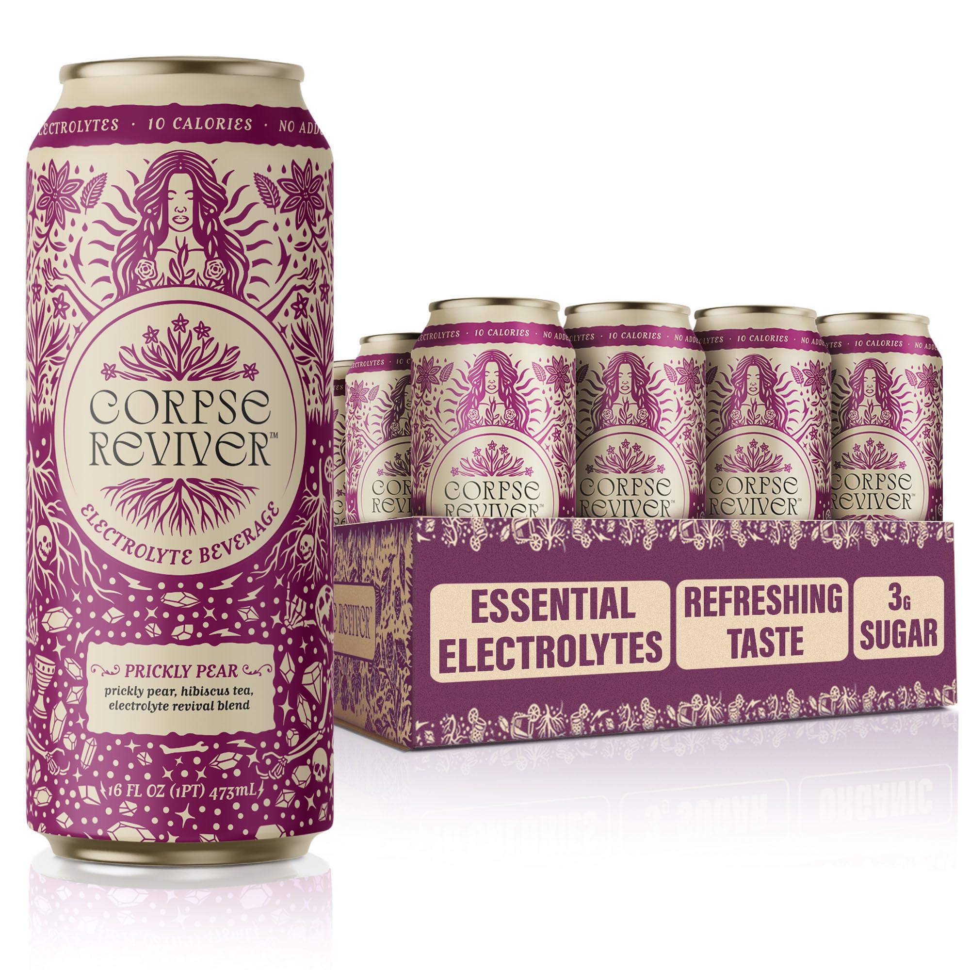 Corpse Reviver Beverage Hydration Prickly Pear Natural Fun