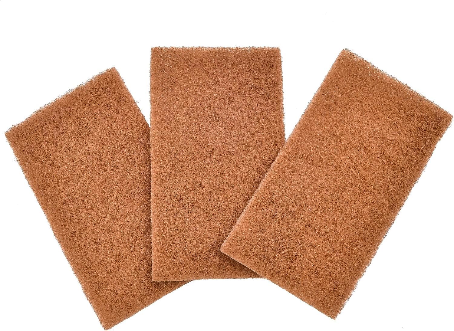 FULL CIRCLE HOM (Pack of 18) Full Circle Home Pads Scour Walnut Sponge Cloth 1 Each