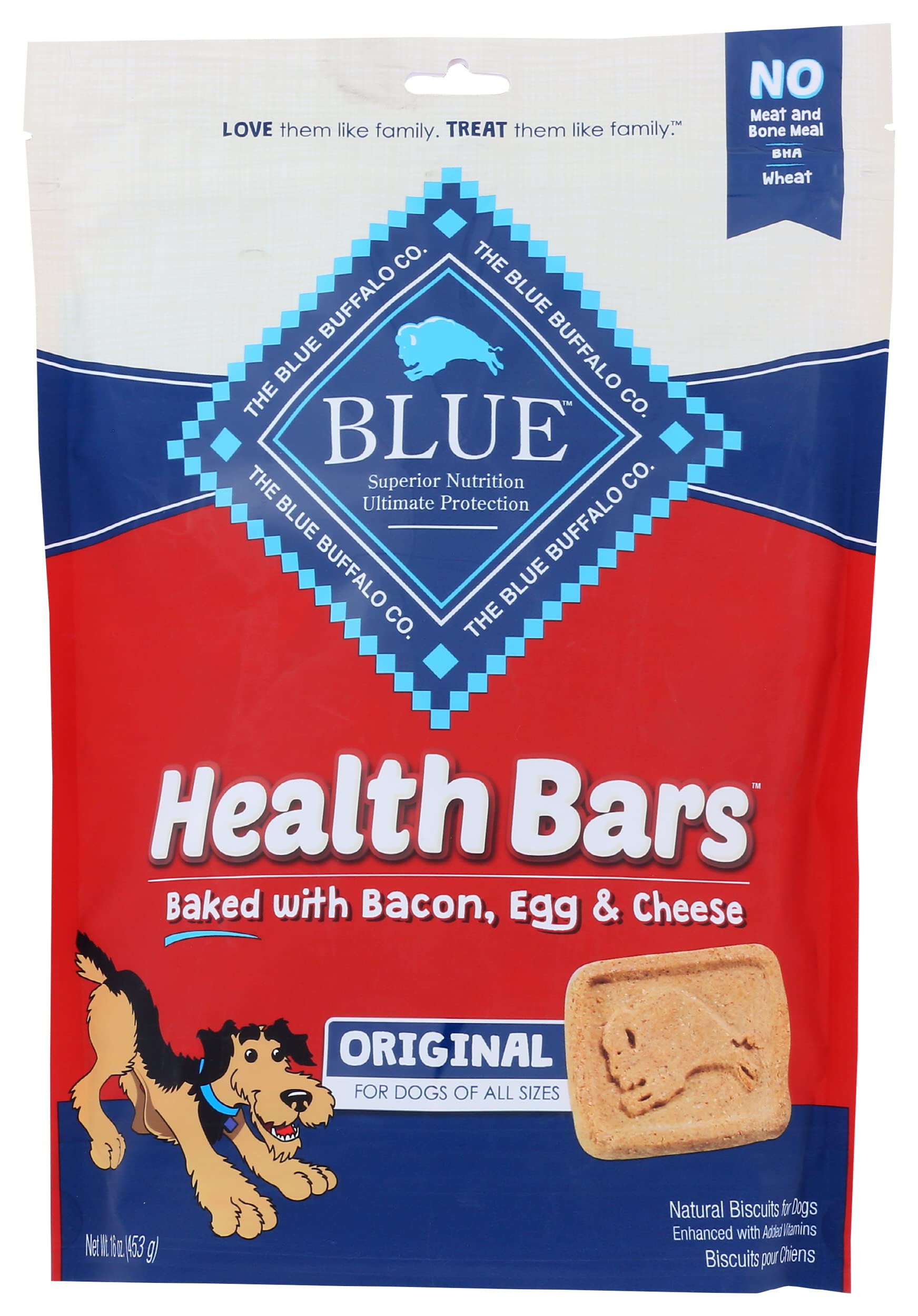 Blue Buffalo Bar Dog Health Egg Cheese