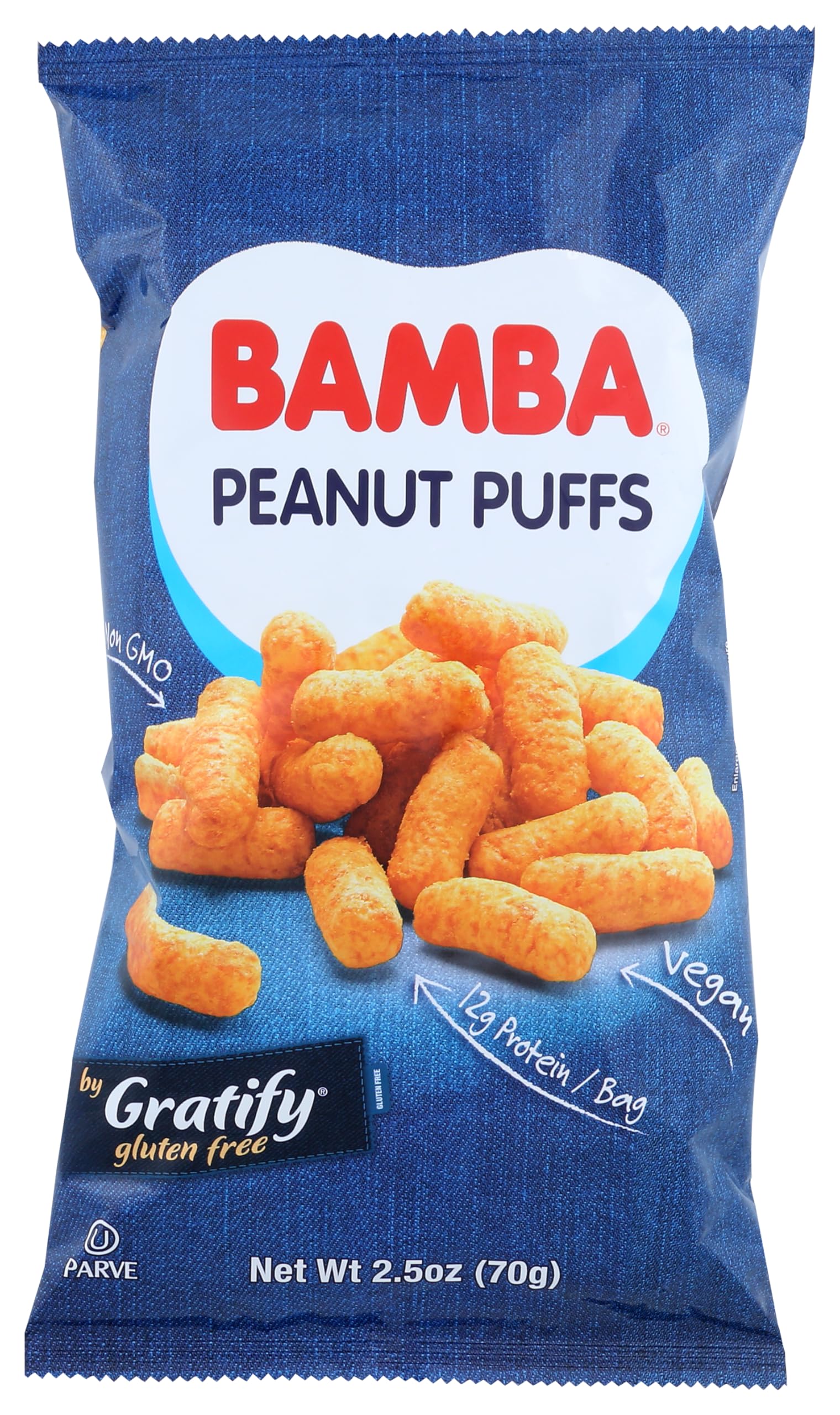 Gratify The Great Canadian Tea Company Ltd Gratify Bamba Puff Peanut