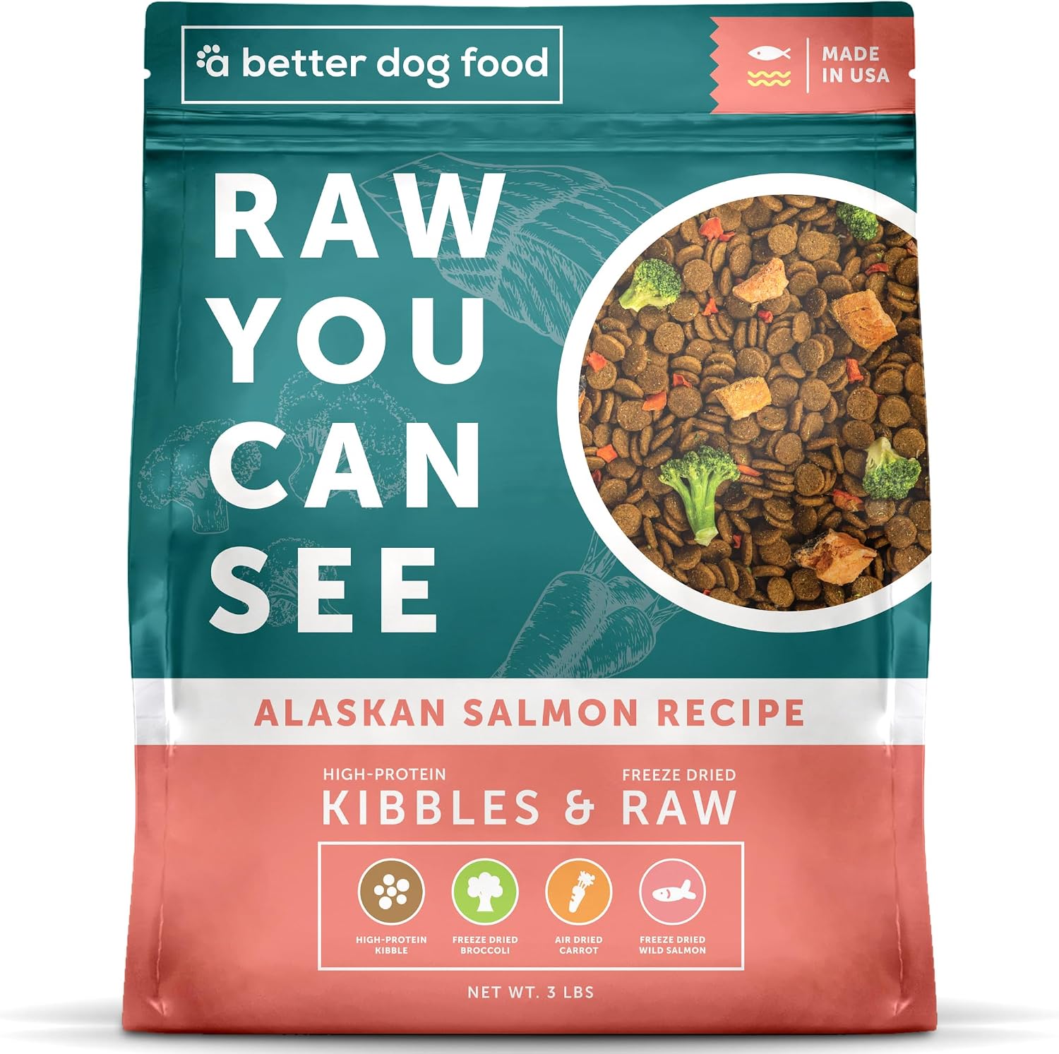 A Better Treat Food Raw Alaskan Salmon
