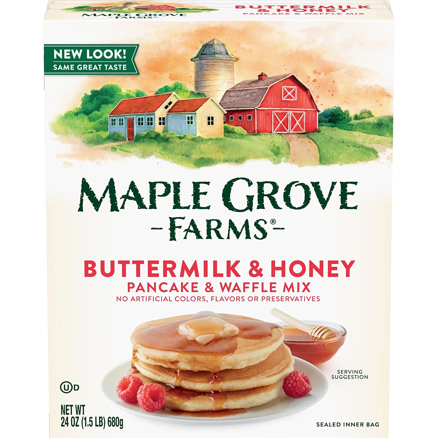 Maple Grove Pancake Mix Buttermilk & Honey