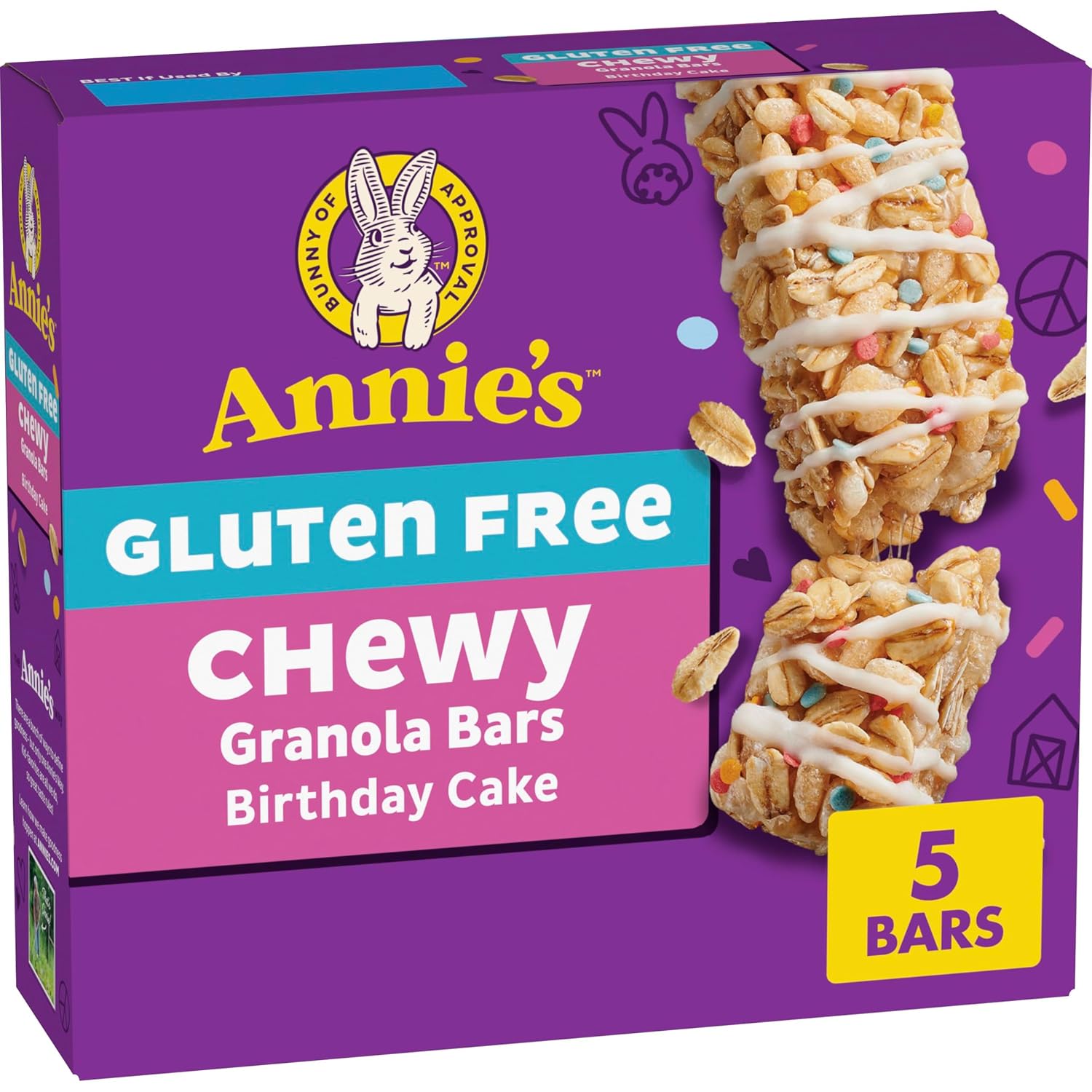 Annie's Homegrown Bar Granola Birthday Cake