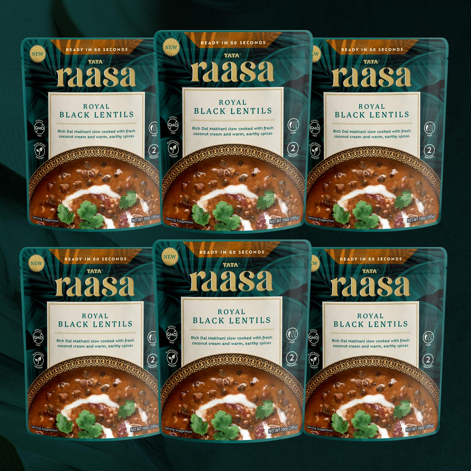 Tata Raasa Black Royal Lentils Tata Raasa Indian Entree Prepared