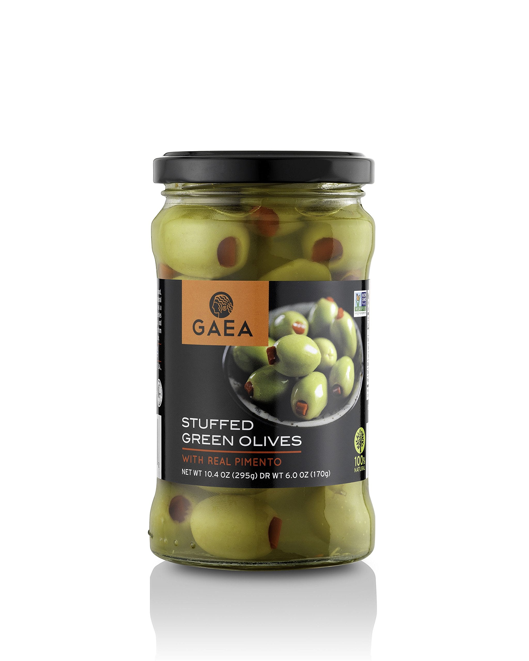 Gaea North America Stuffed Pimento Olives Greek Natural
