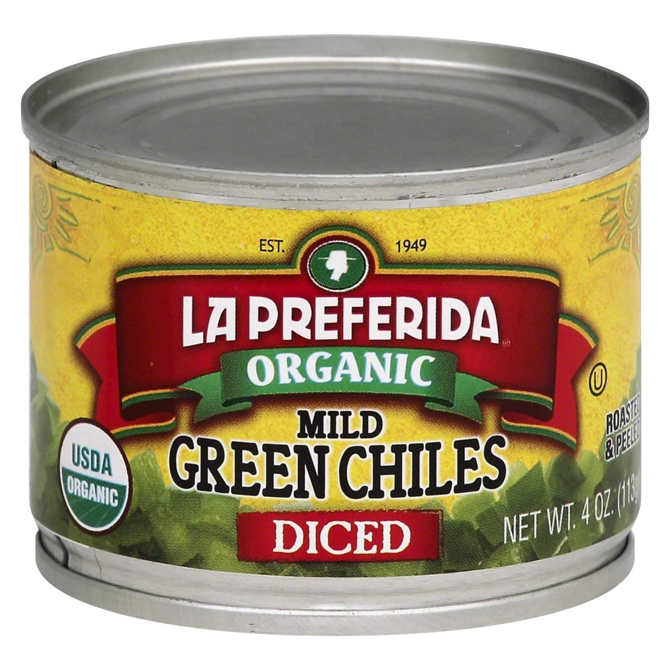 La Preferida Chile Green Diced Mild