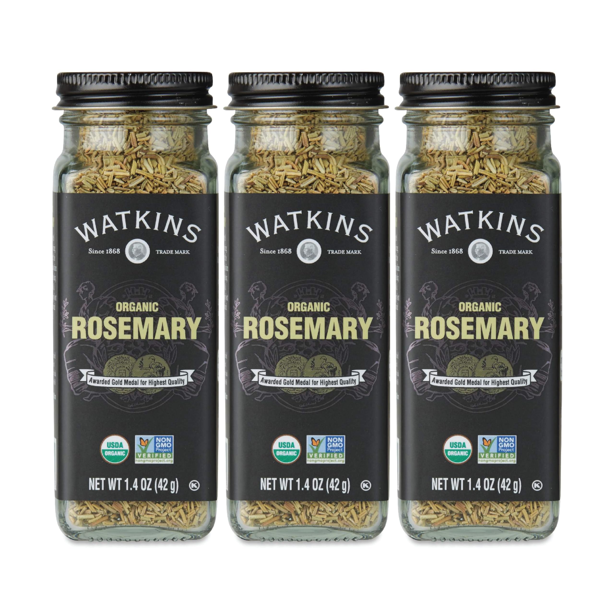 WATKINS (Pack of 12) Watkins Rosemary Organic Loose Spice Seasoning 1.4 Oz
