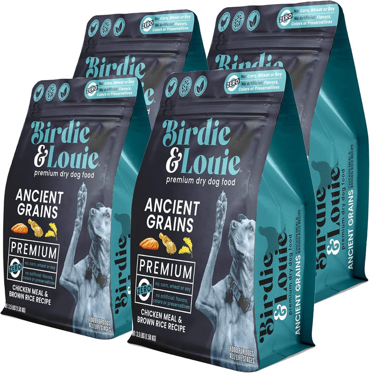 Birdie And Louie Food Dog Dry Chicken Brown Rice