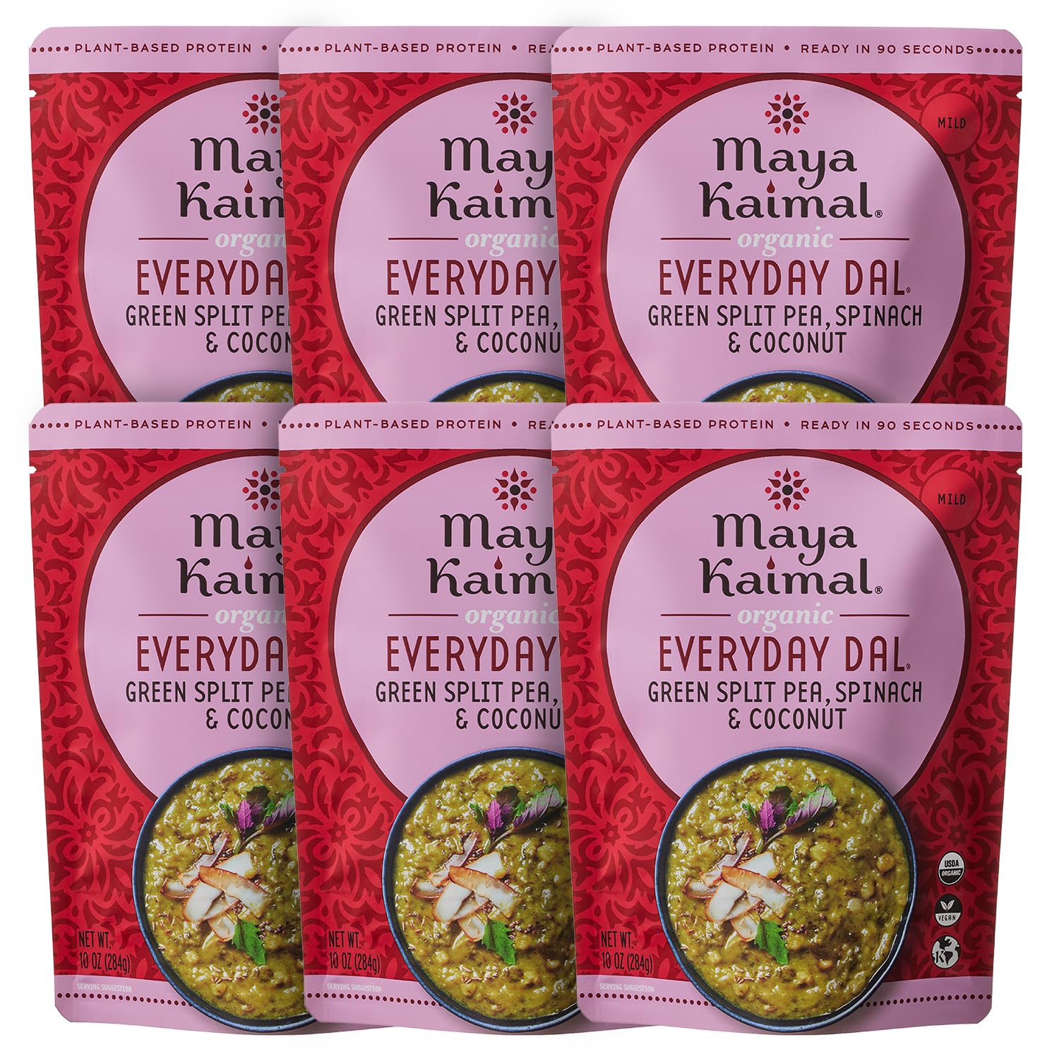Maya Kaimal, Every Dal Green Split Pea Spinach Coconut