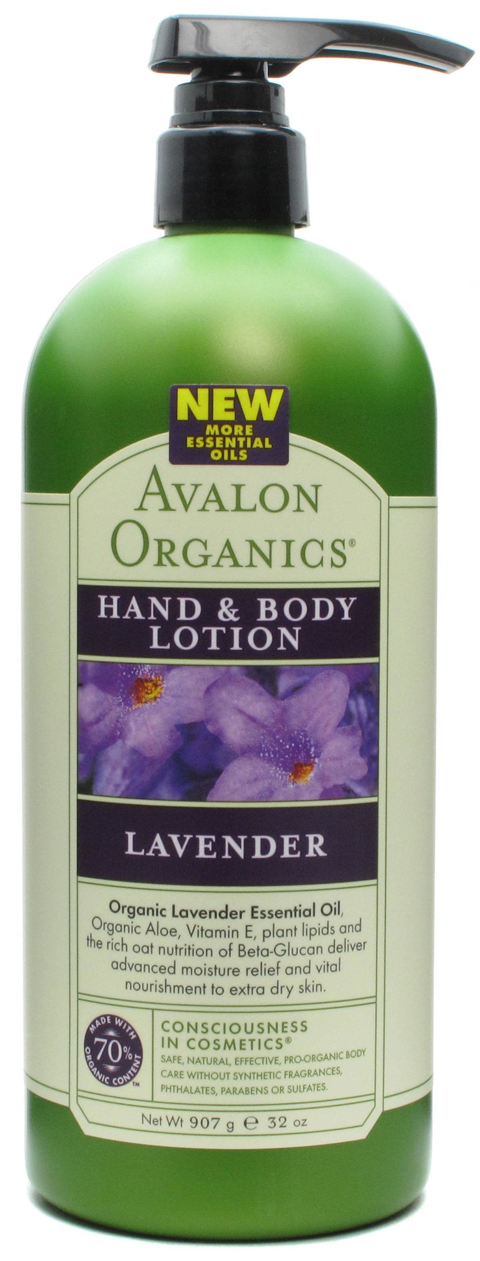 AVALON ORGANICS (Pack Of 4) Avalon Organics Lotion H&B Lavender 32 Oz