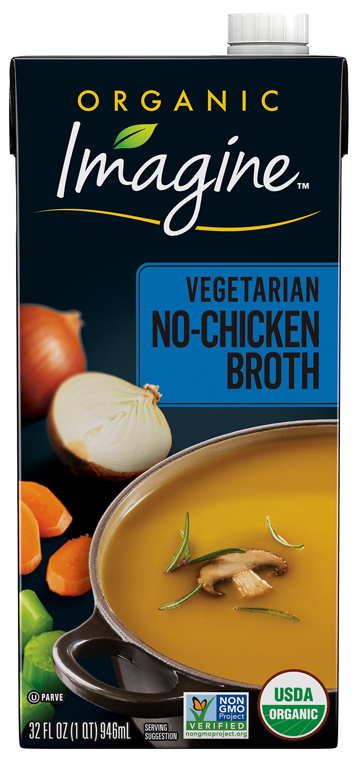 Imagine Organic No Chicken Broth Soup Chili Ba