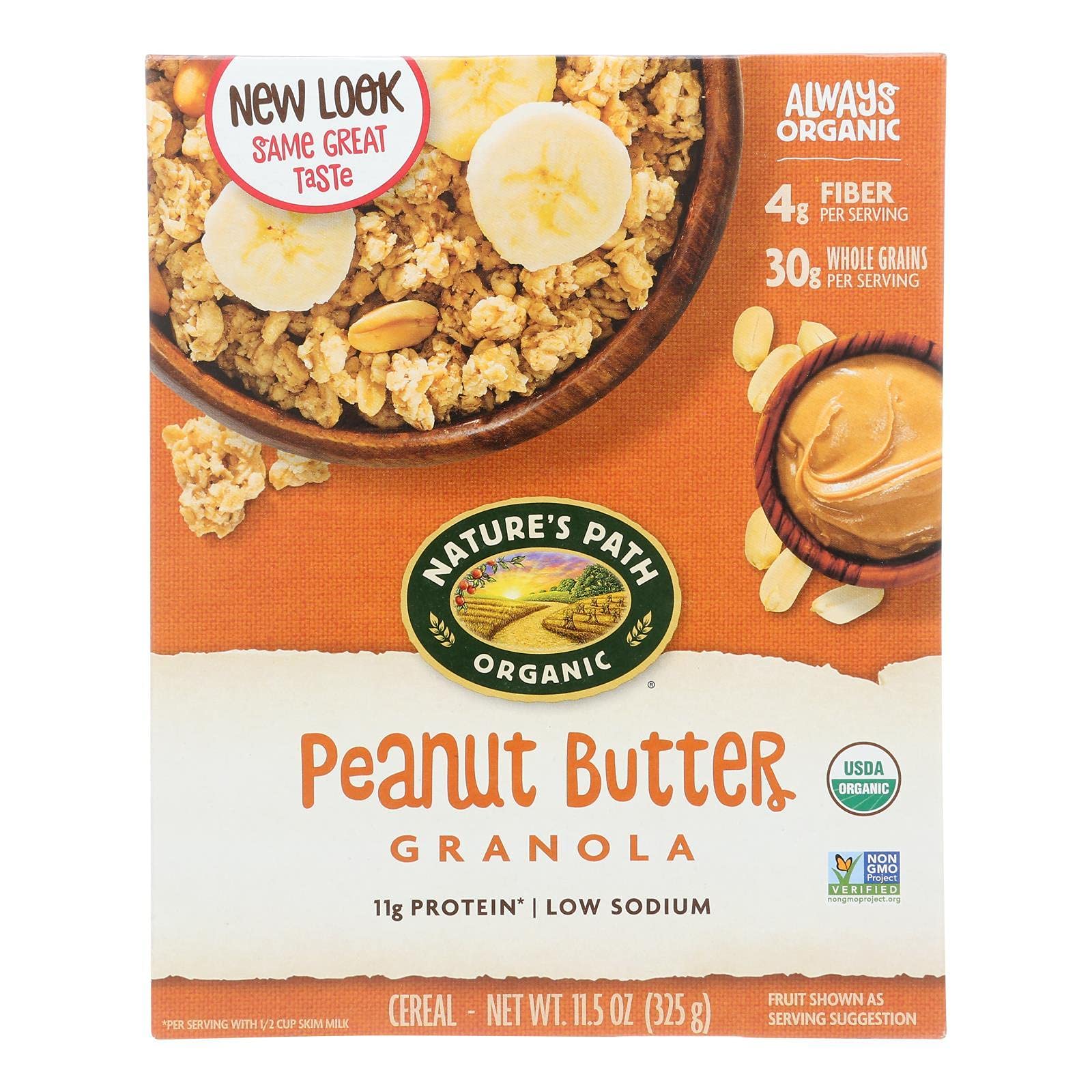 Nature's Path Granola Peanut Butter Crunch Cold Cereal