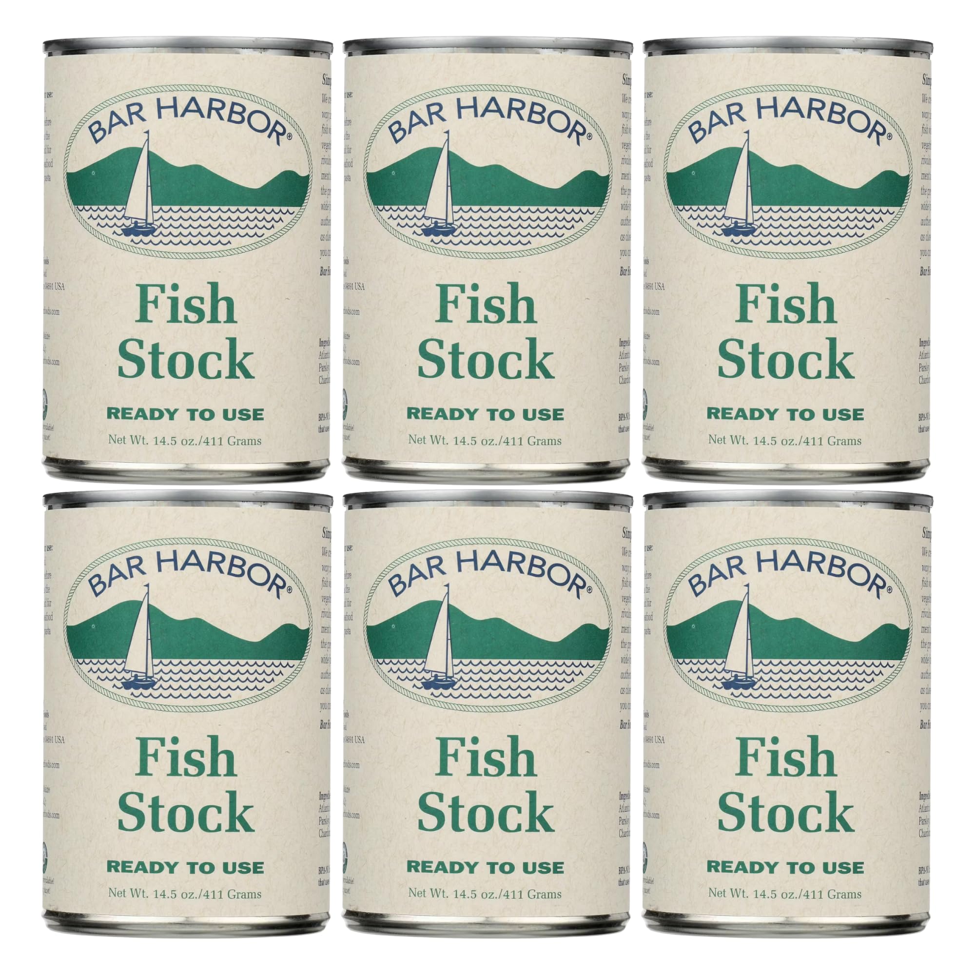 Bar Harbor Stock Fish Natural Broth