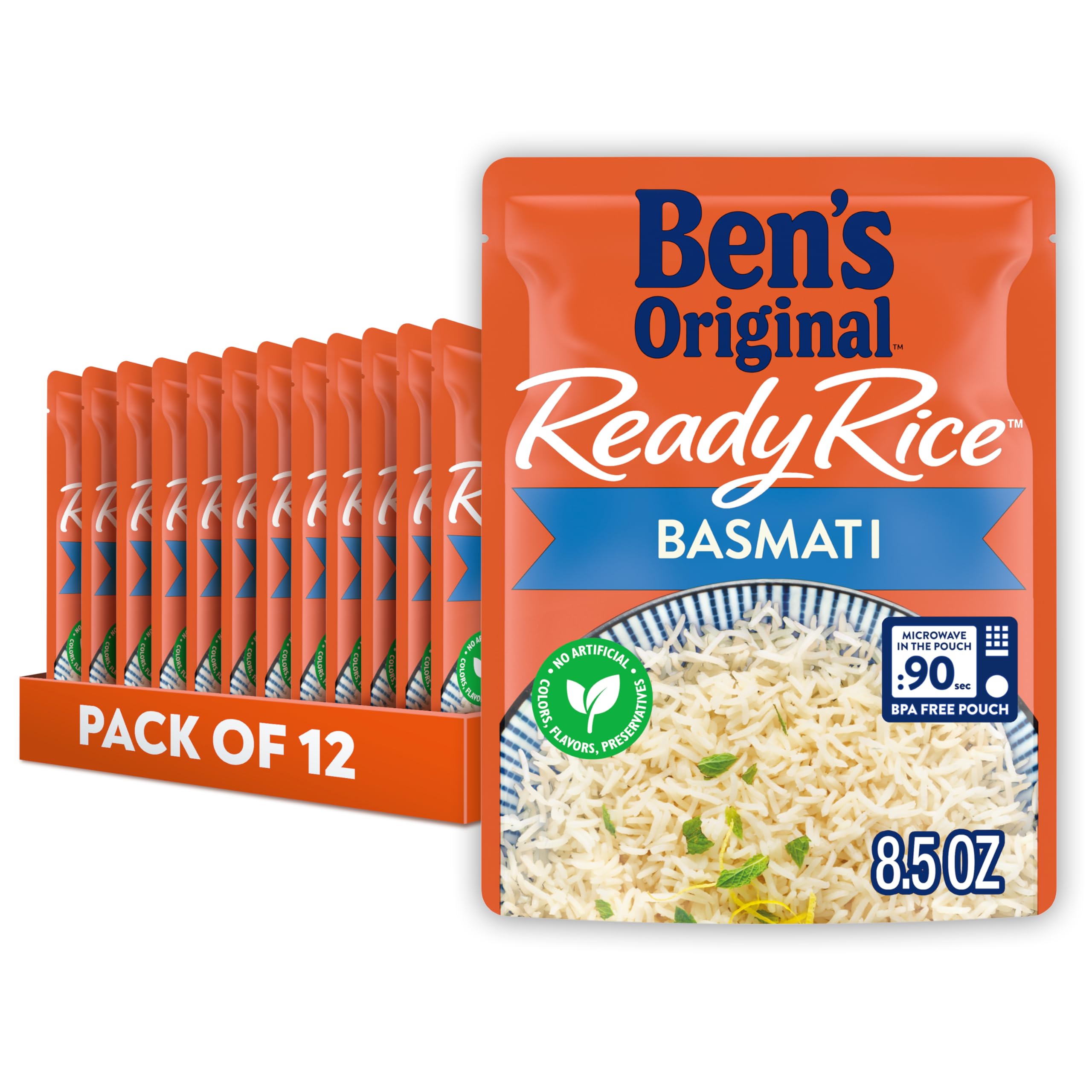 Bens Original Rice Basmati Ready to Heat Grain & Rice Dish
