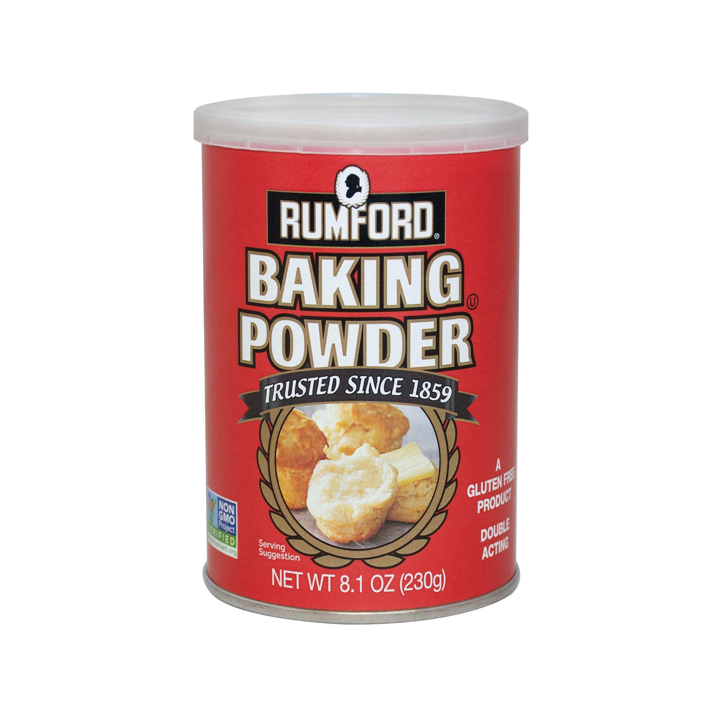Rumford Baking Powder Natural Baking Ingredient