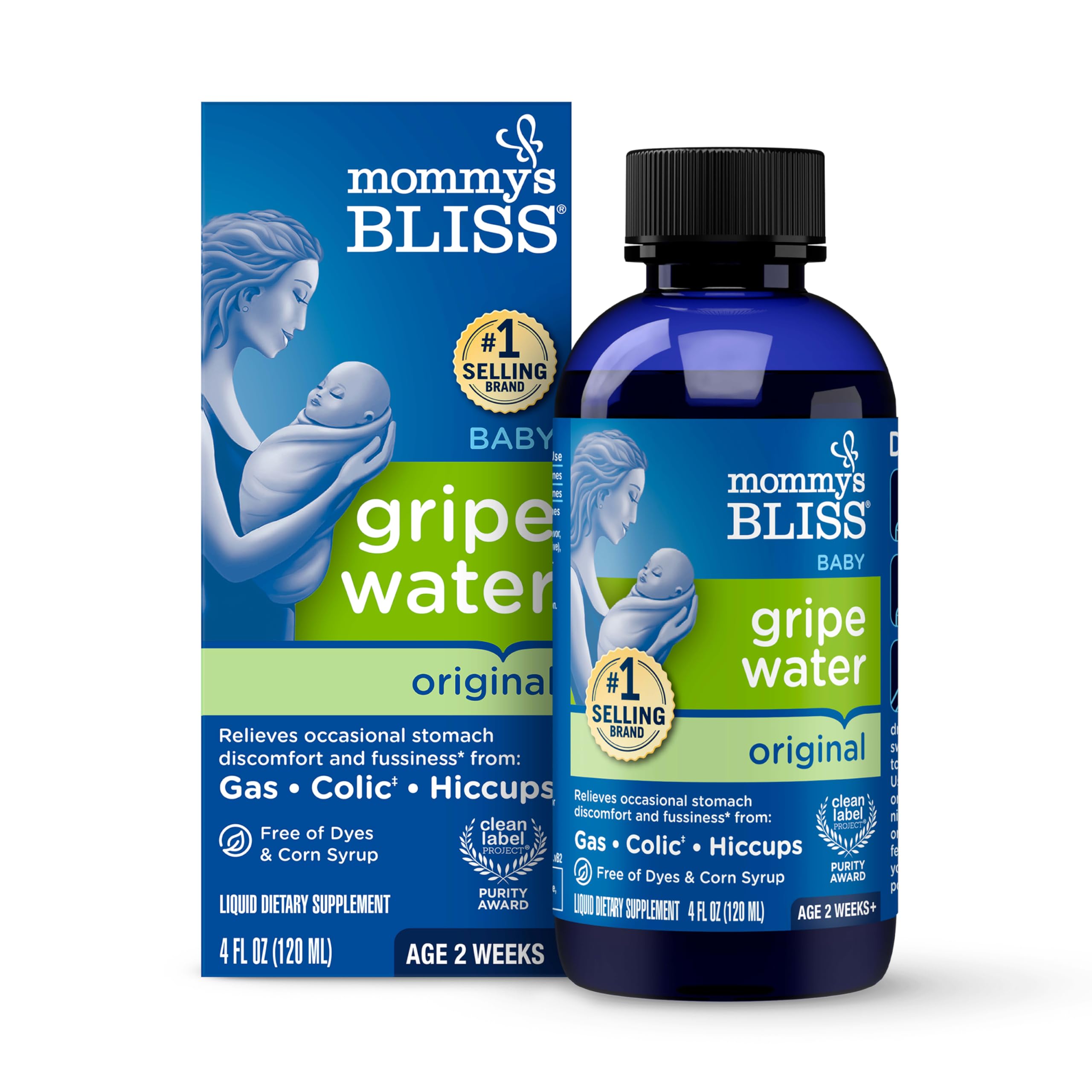 MOMMYS BLISS (Pack Of 4) Mommy's Bliss Gripe Water 4 Oz