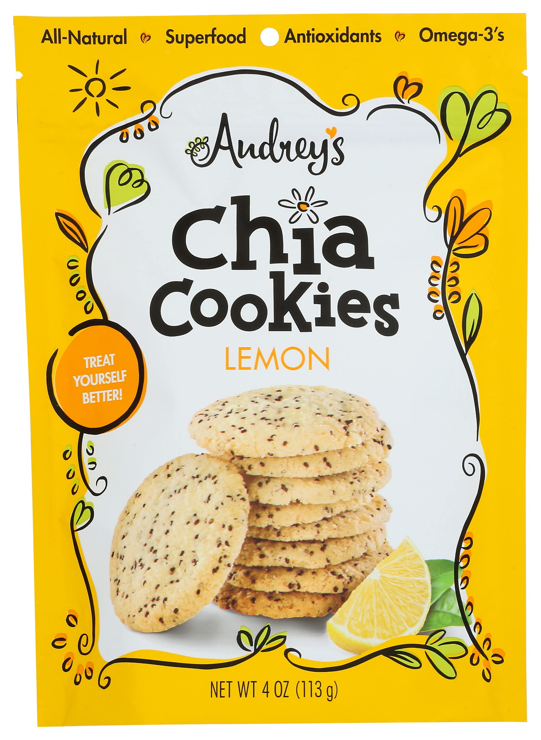 Audreys Cookie Chia Lemon