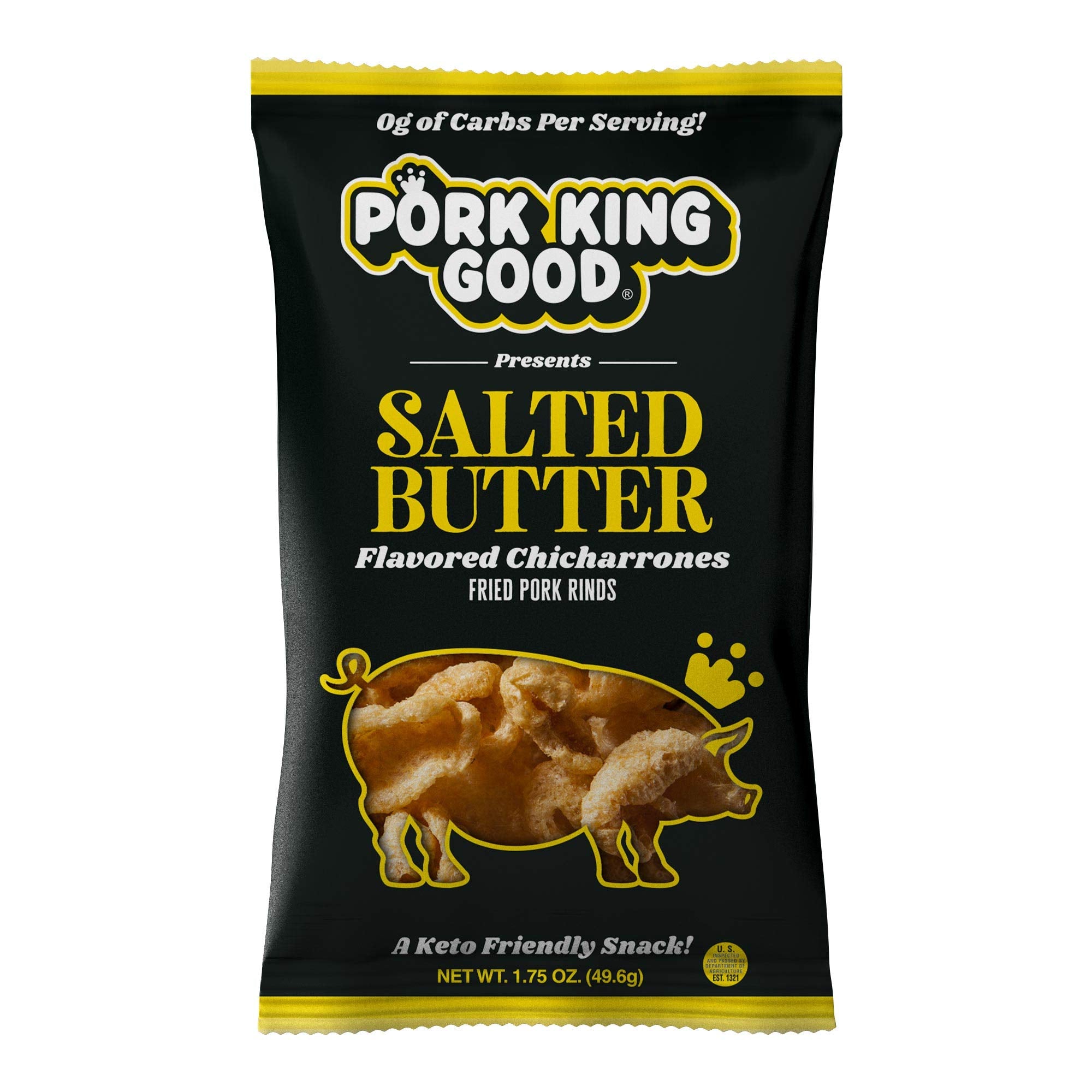 Pork King Good Rinds Pork Salted Butter