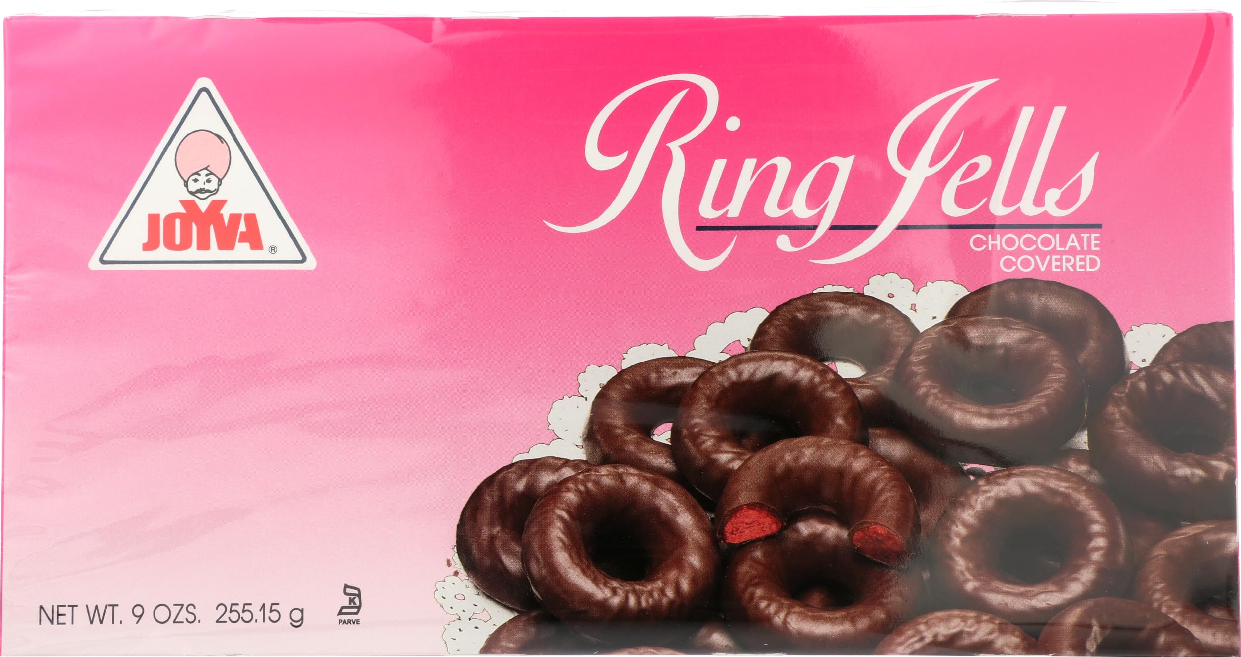 Joyva Jelly Ring Chocolate Covered Raspberry Candy